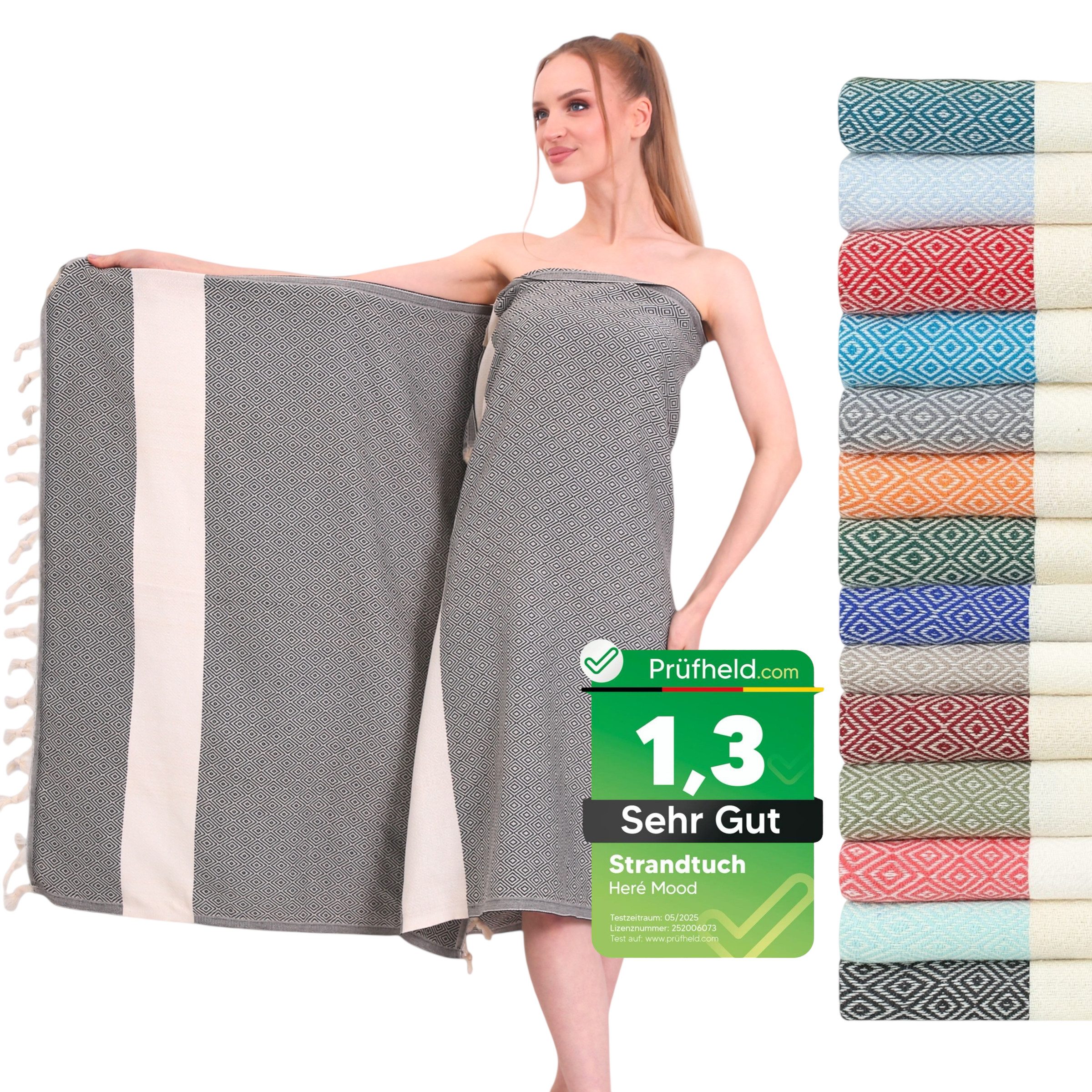 herémood Saunatuch Saunahandtuch 100x180 cm – günstig online kaufen