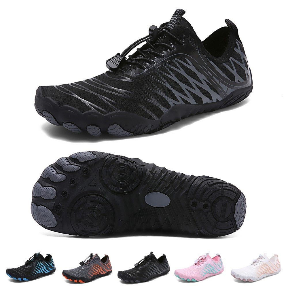 HUSK'SWARE Watschuh (Wasserschuhe Herren Damen, für Strand, Schwimmen, Surfen, Outdoor) Atmungsaktive Aquaschuhe Rutschfester Sohle, Schnell Trocknend