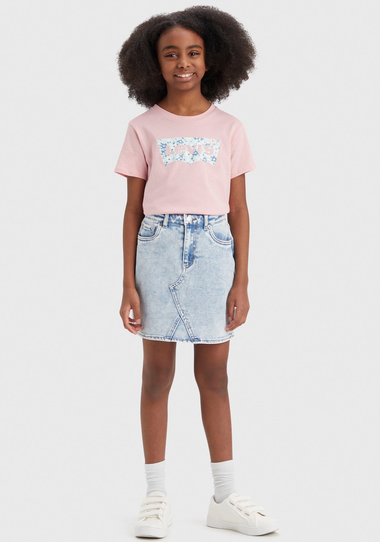 Levi's® Kids SKIRT for GIRLS Jeansrock RISE out DENIM down LVG HIGH and