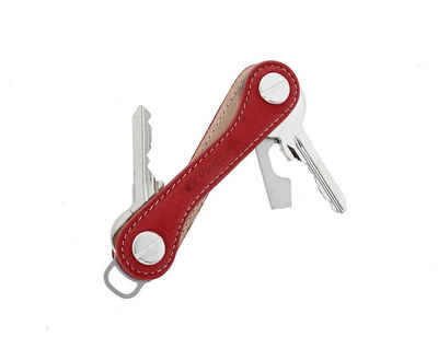 Keykeepa Schlüsseltasche »Keykeepa Schlüsselorganizer Nubuk Red Leder für«