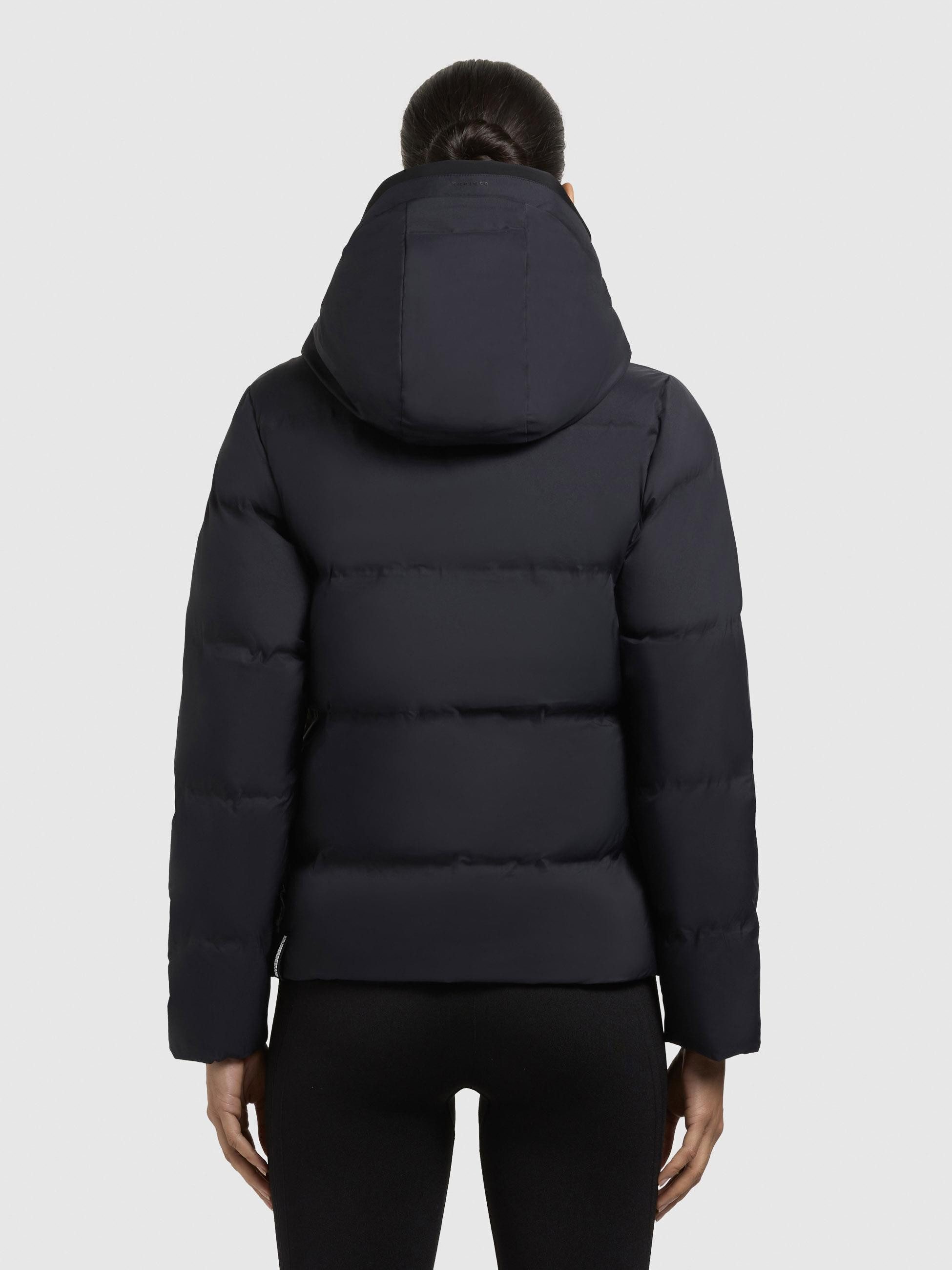 khujo Winterjacke Liev-YM Warme gesteppte Damen Kapuzenjacke