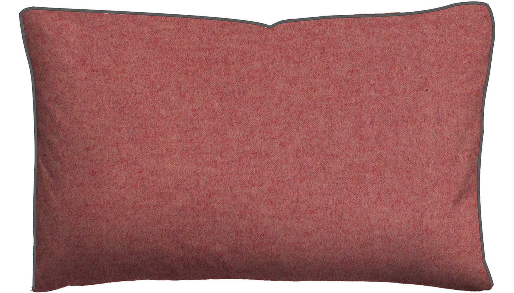 Biberna Kissenbezug 0840500 HERMAL Premium Biber Melange-Flanell 100% Baumwolle, (1 Stück), Kissenhülle, wärmend & weich, Reißverschluss, Satinpaspel – Bild 4 von 5