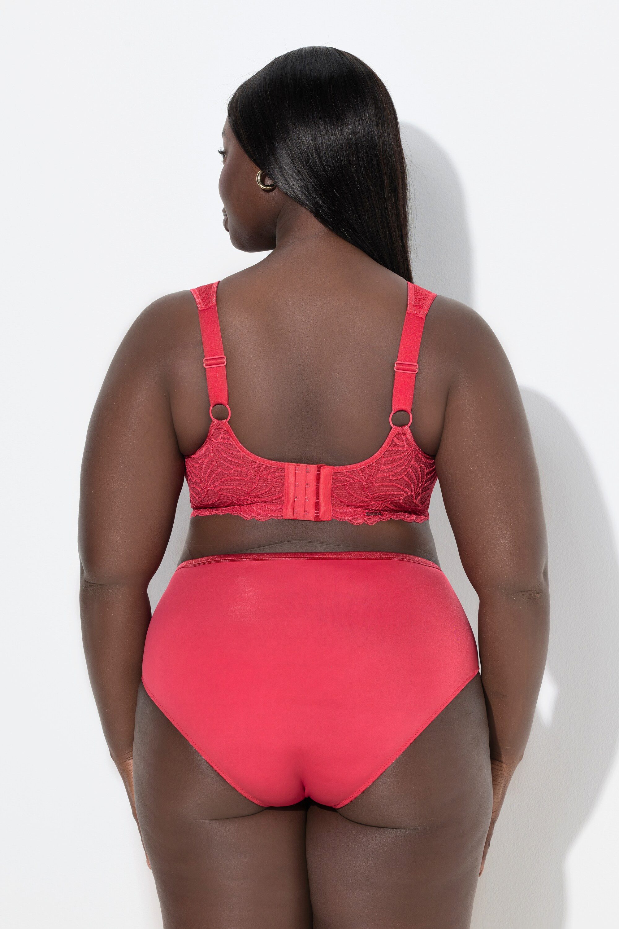 Ulla Popken Bügelloser BH Bralette Spitze ohne Bügel