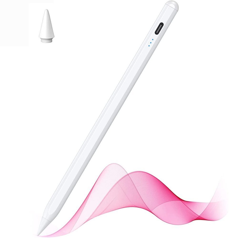 GelldG Eingabestift Stylus Pen für iPad, Magnetische Halterung iPad Stift
