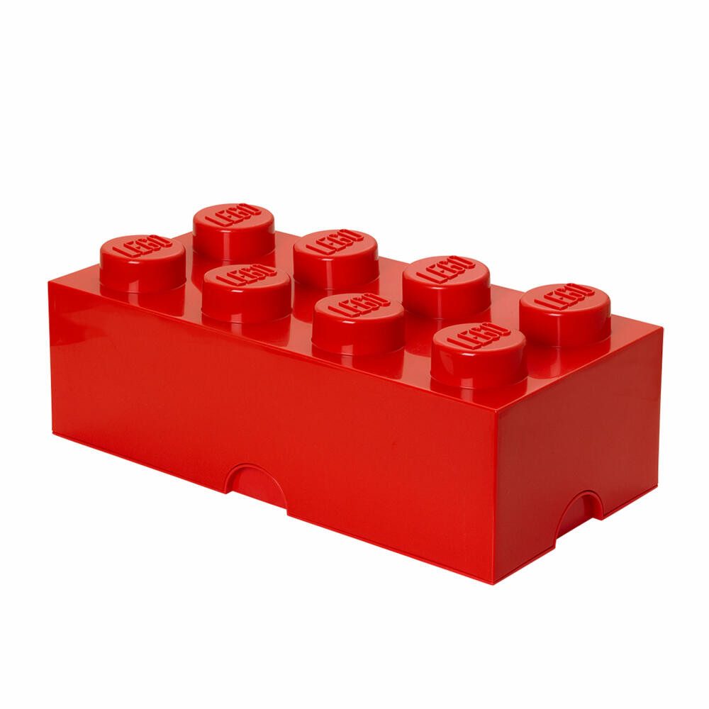 NHG Aufbewahrungsbox LEGO Storage Brick 8 - Red
