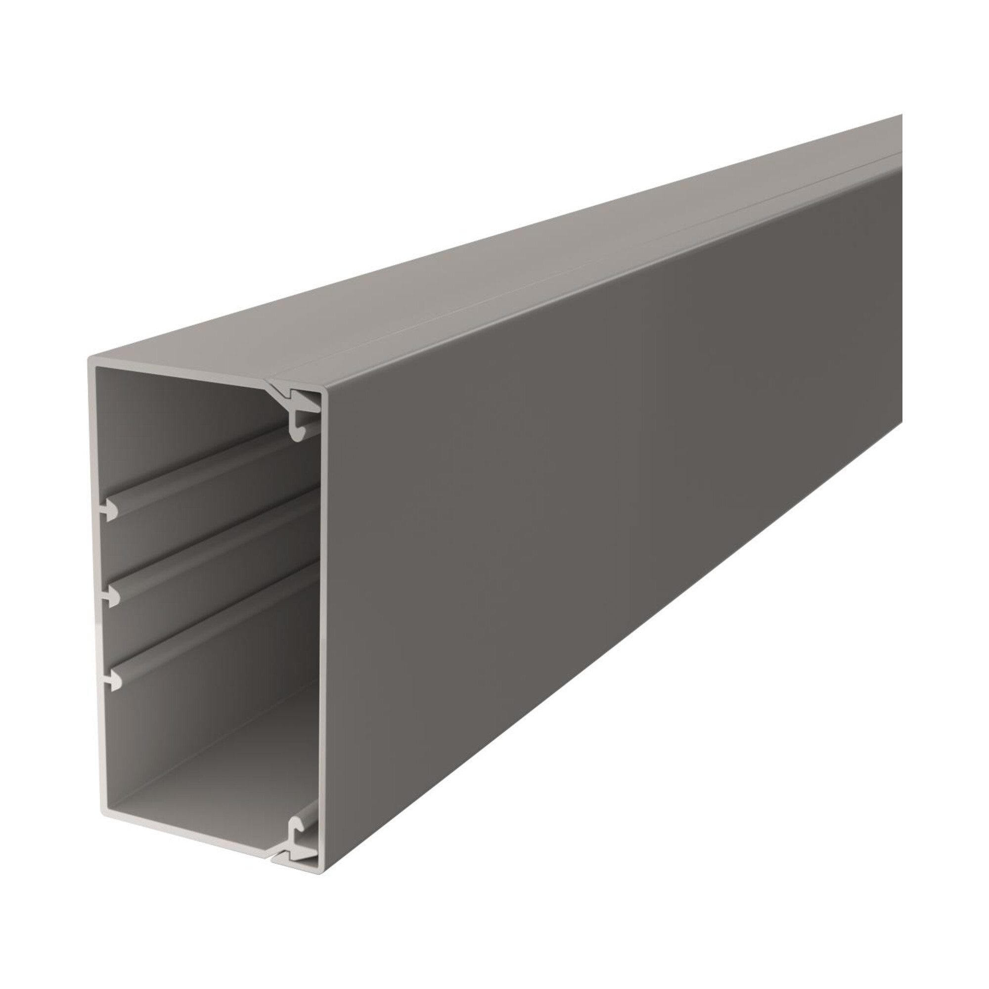 OBO BETTERMANN Kabelführung OBO Bettermann Vertr Wand+Deckenkanal m.Obert. 60x110mm PVC sgr WDK601