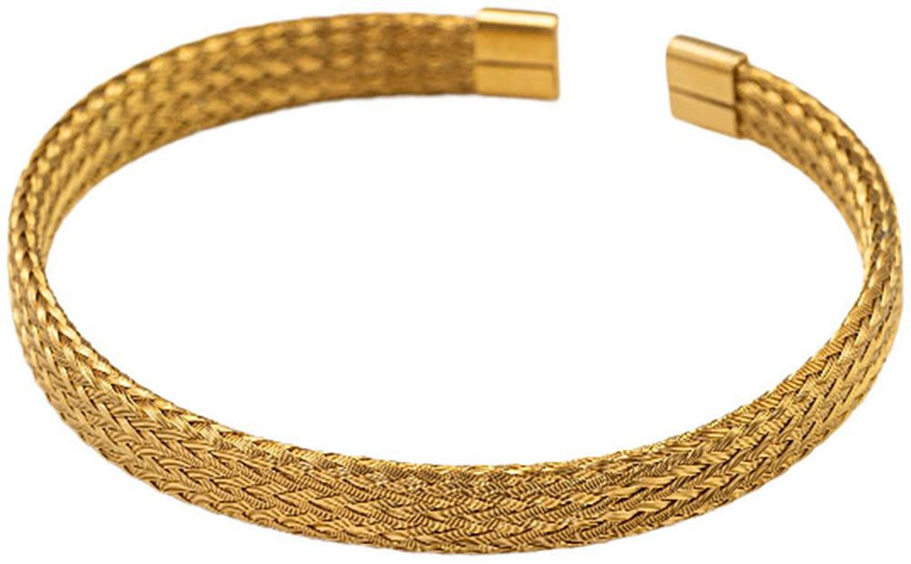 Armspange Schmuck Geschenk Edelstahl Armschmuck