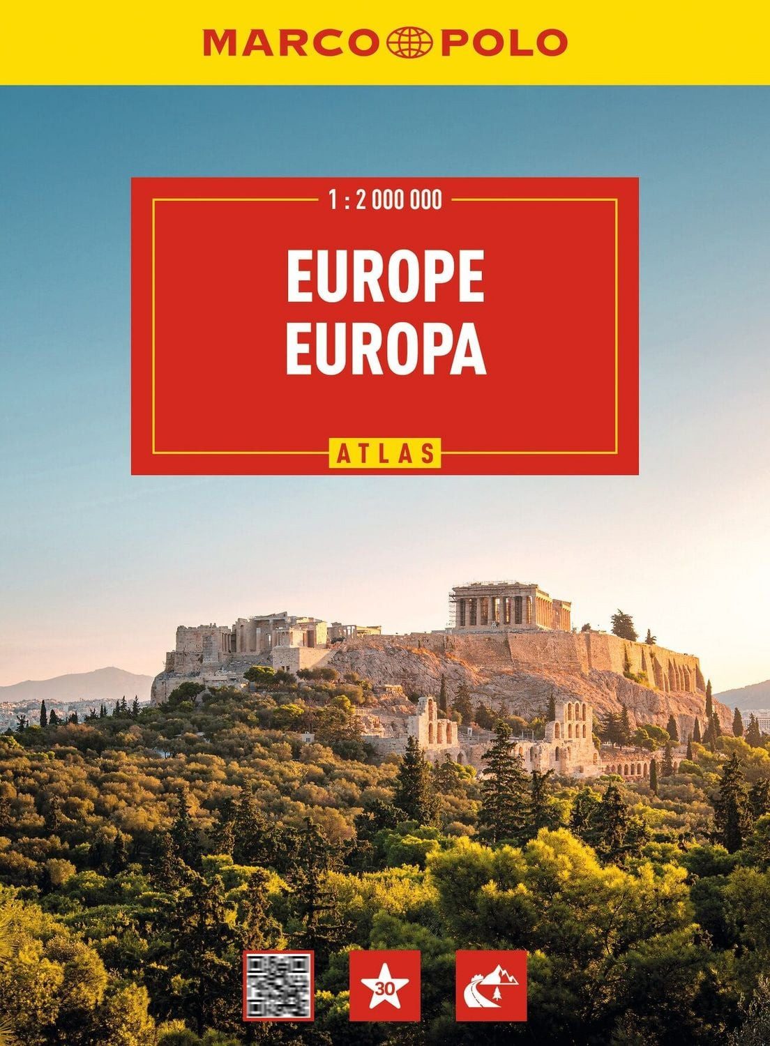 MARCO POLO Reiseatlas Europa 1:2 Mio. / diverse