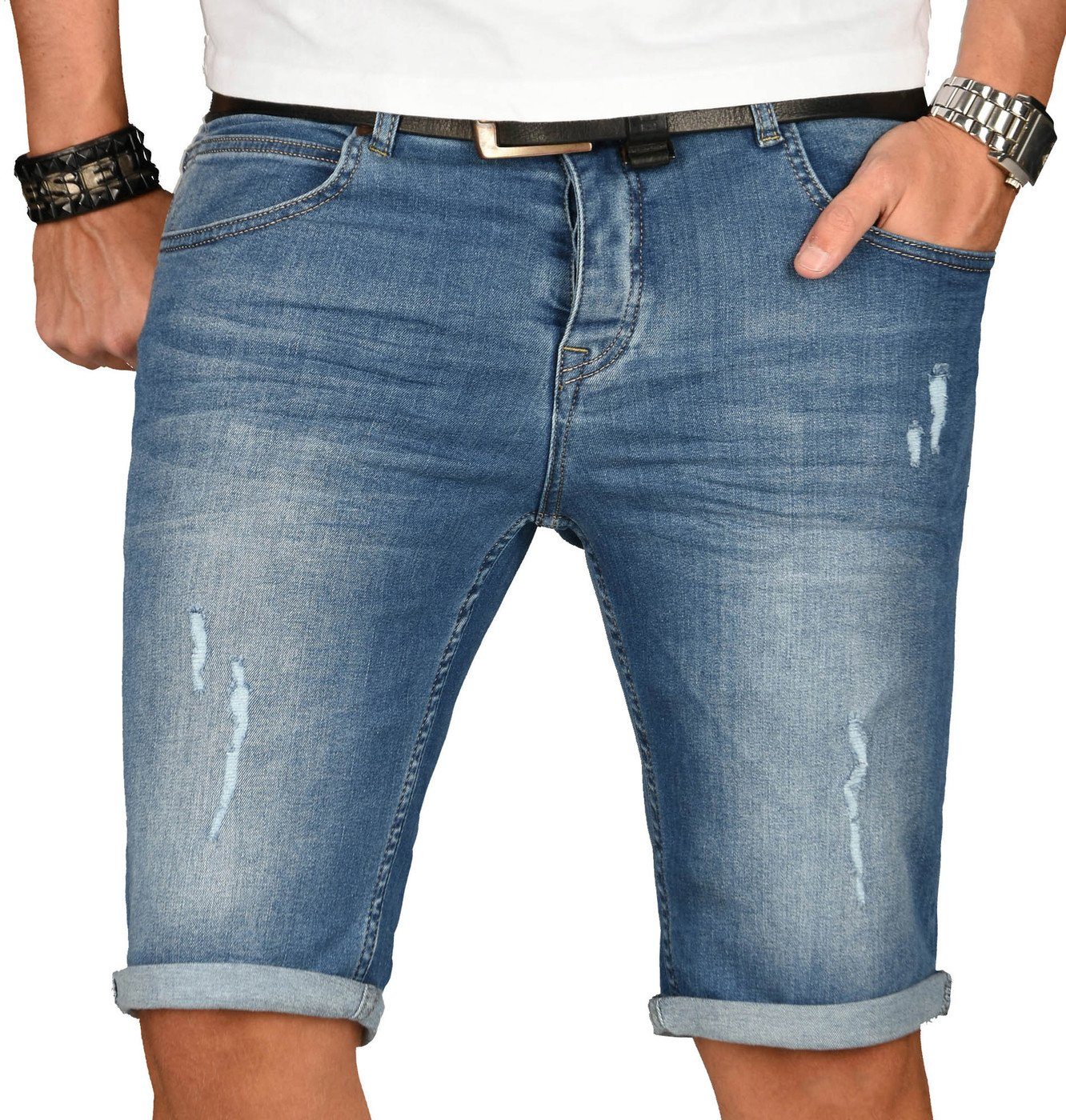 Alessandro Salvarini Shorts ASCanluca Stretch mit günstig online kaufen