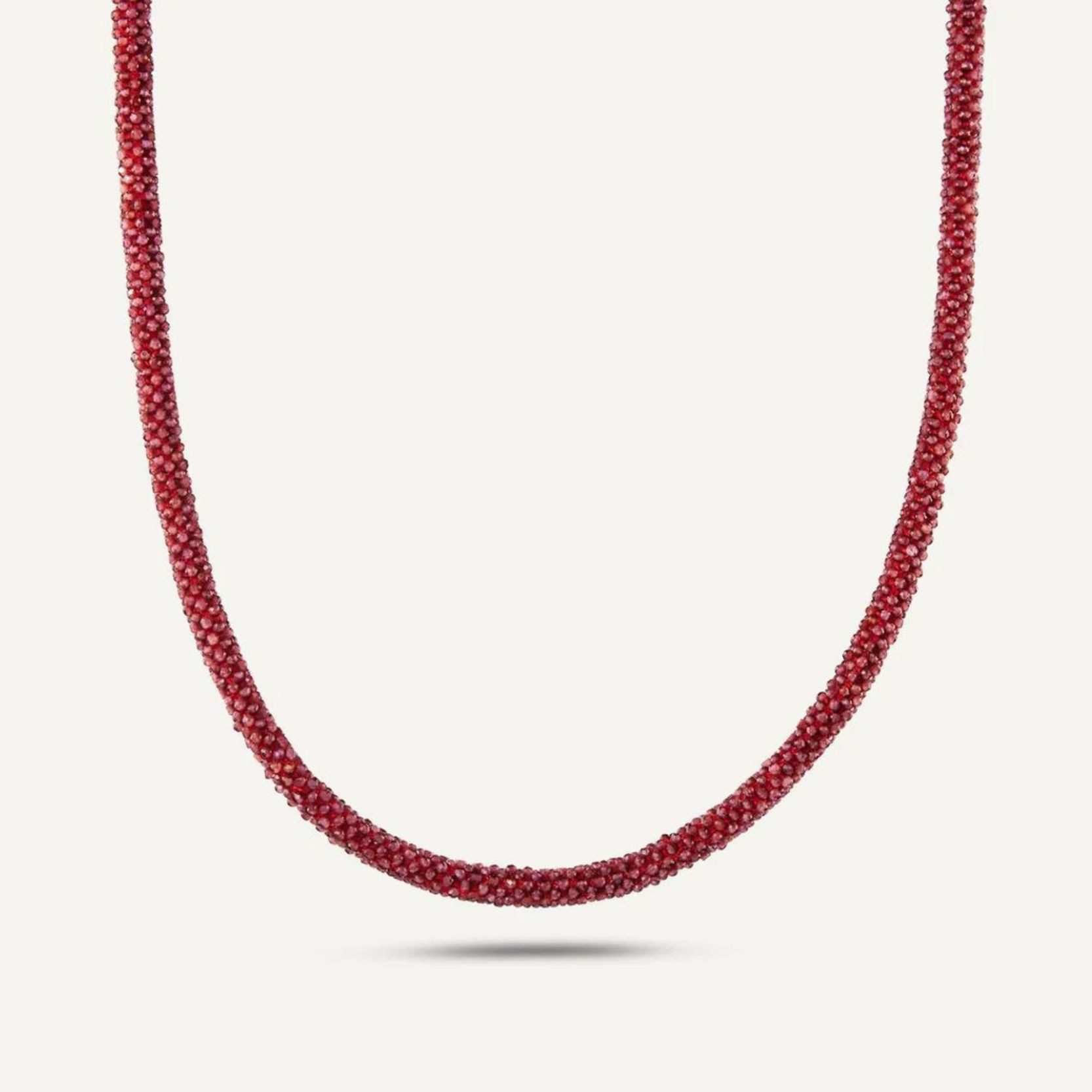 Sogni d'oro Collier mit Granat ca. 90,00 ct, Gelbgold 585