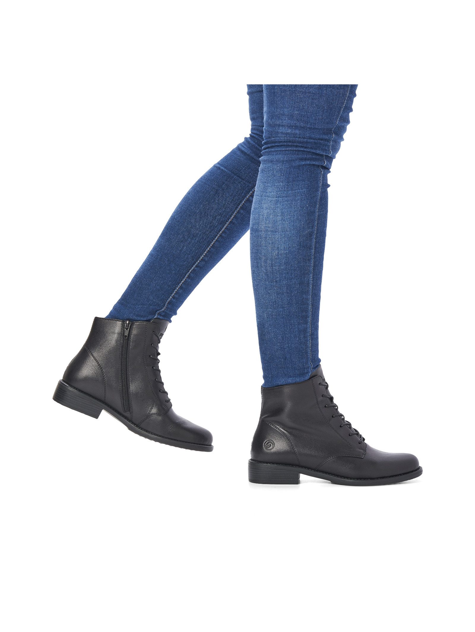 Remonte Remonte Stiefelette Glattleder Schnürstiefelette