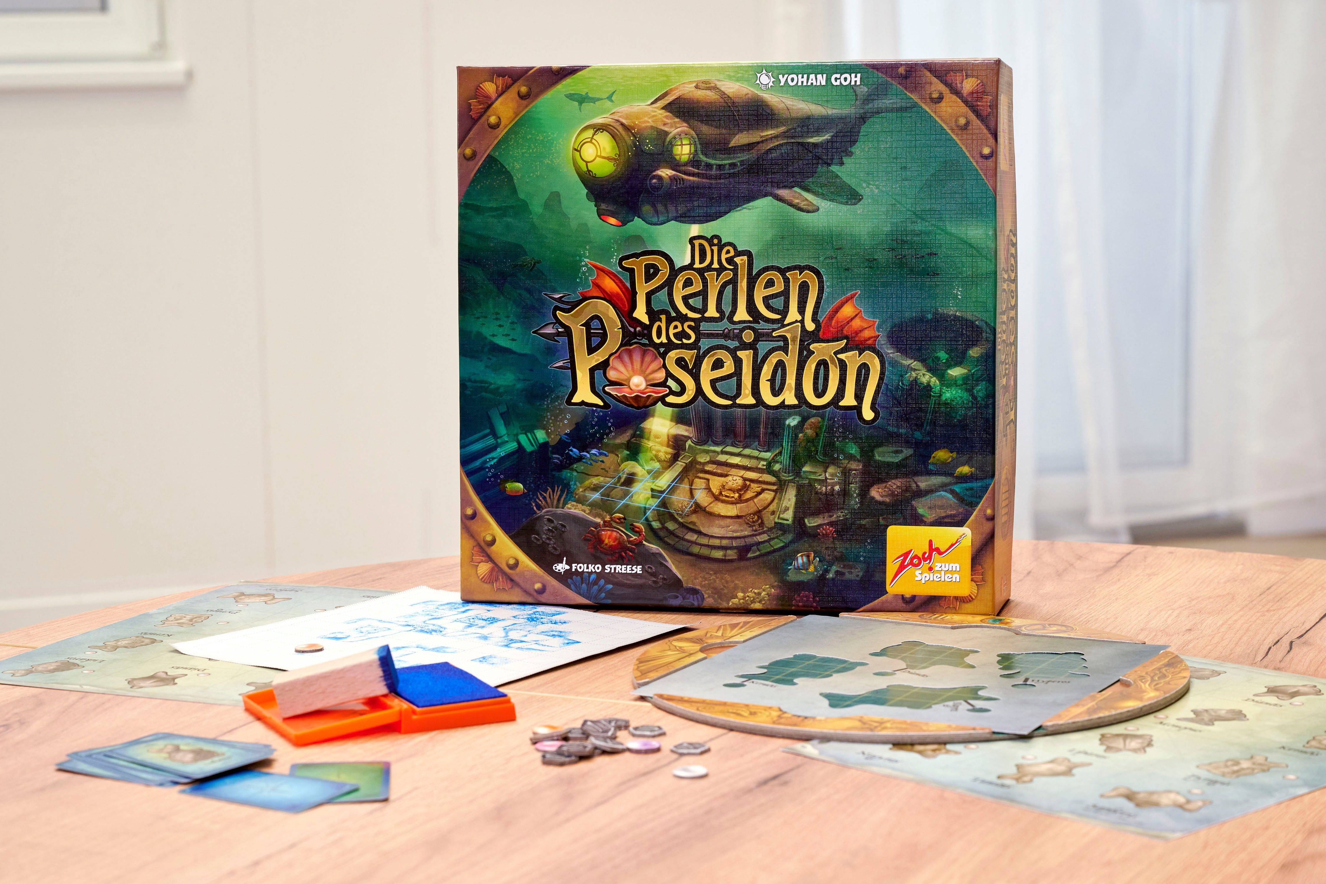Zoch Spiel Die Perlen des Poseidon, Familienspiel