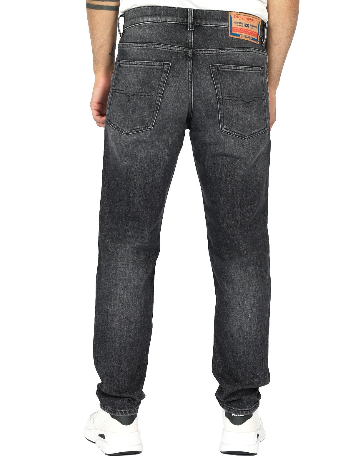 Diesel Tapered-fit-Jeans Regular Stretch Hose - D-Finitive 09F84 günstig online kaufen