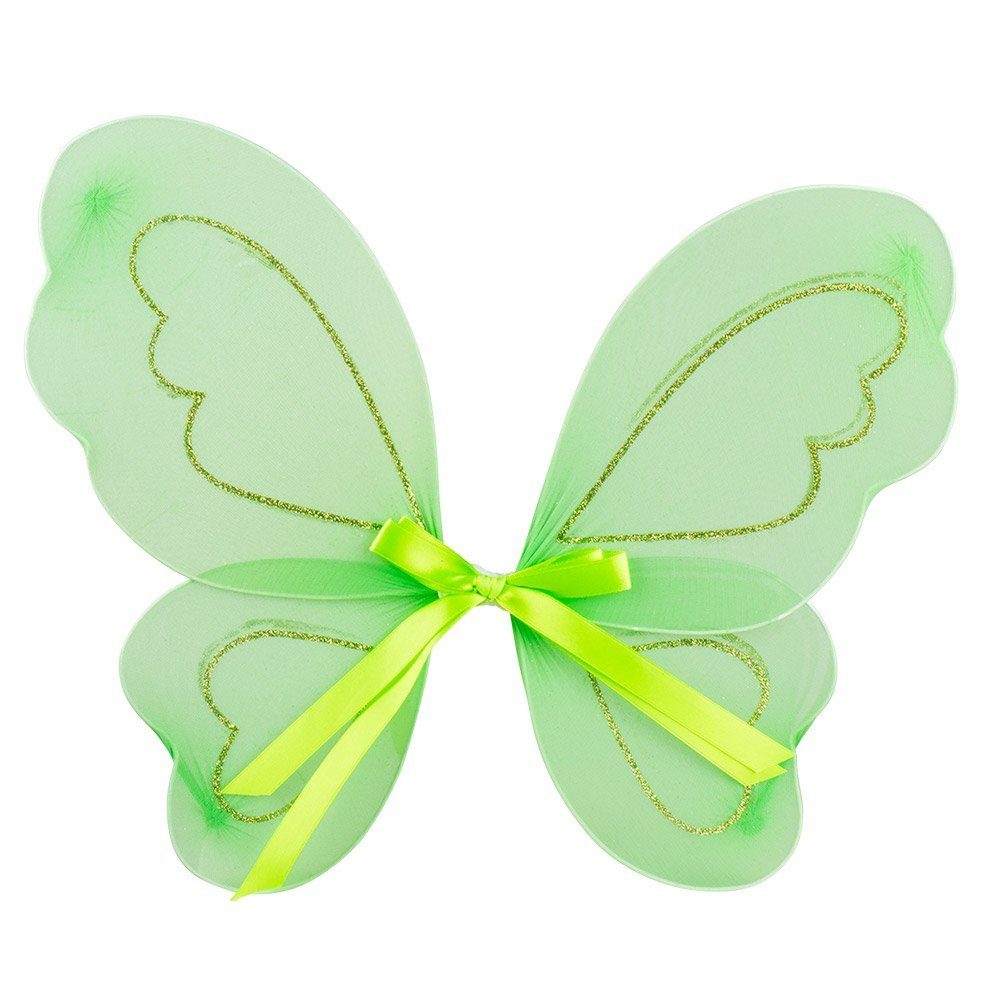 Boland Kostüm Grüne Waldfee Accessoire-Set für Kinder, Knallgrünes Set für märchenhafte Verkleidungen