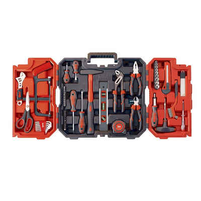 kwb Werkzeugset kwb Werkzeug-Koffer inkl. Werkzeug-Set, 70-teilig, gefüllt, robust, (Set)