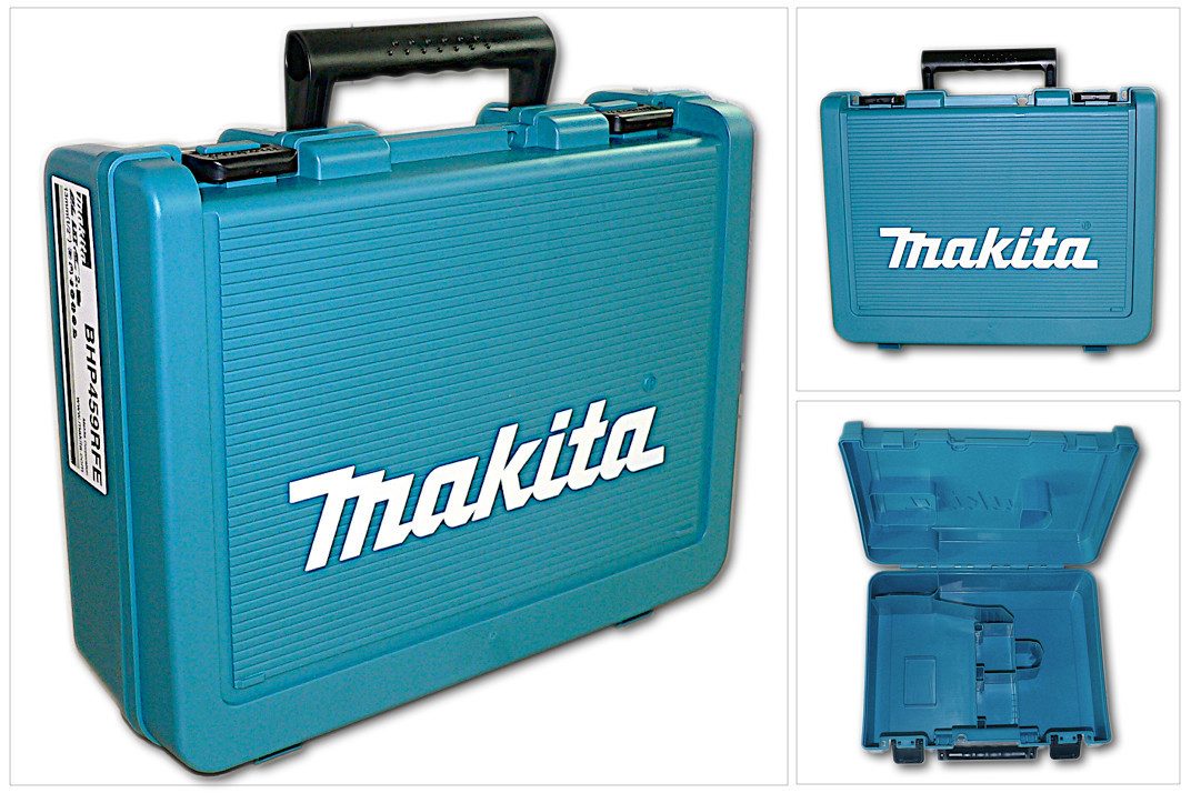 Makita Werkzeugkoffer Werkzeug Koffer 38x32x12,5 cm für BHP DHP 446 456 480 459 129 136 146
