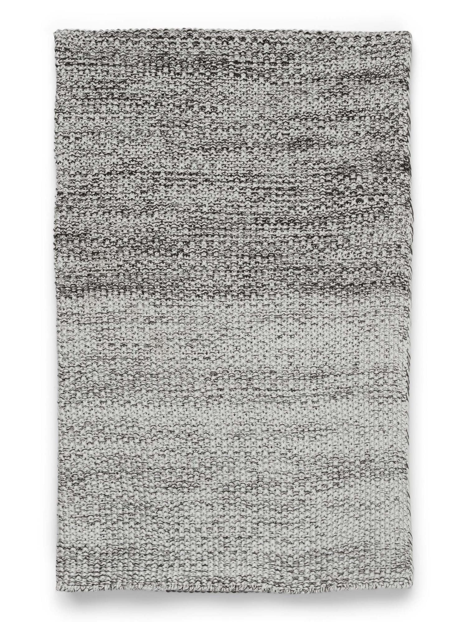 Plaid Nordic knit melange, Marc O'Polo Home, aus Bio-Baumwolle