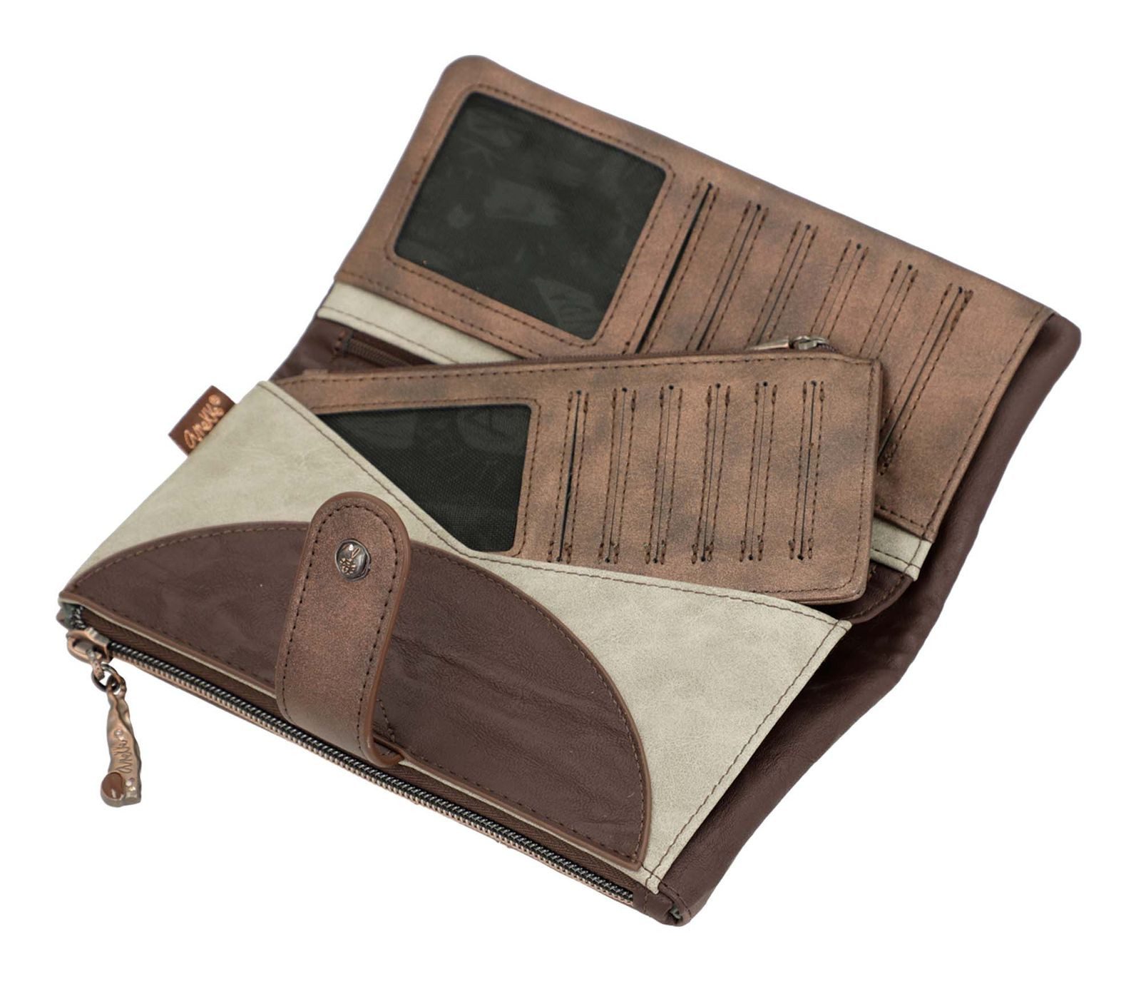 Anekke Geldbörse RFID Wallet (Set, 2-tlg), mit RFID-Blocker Schutz
