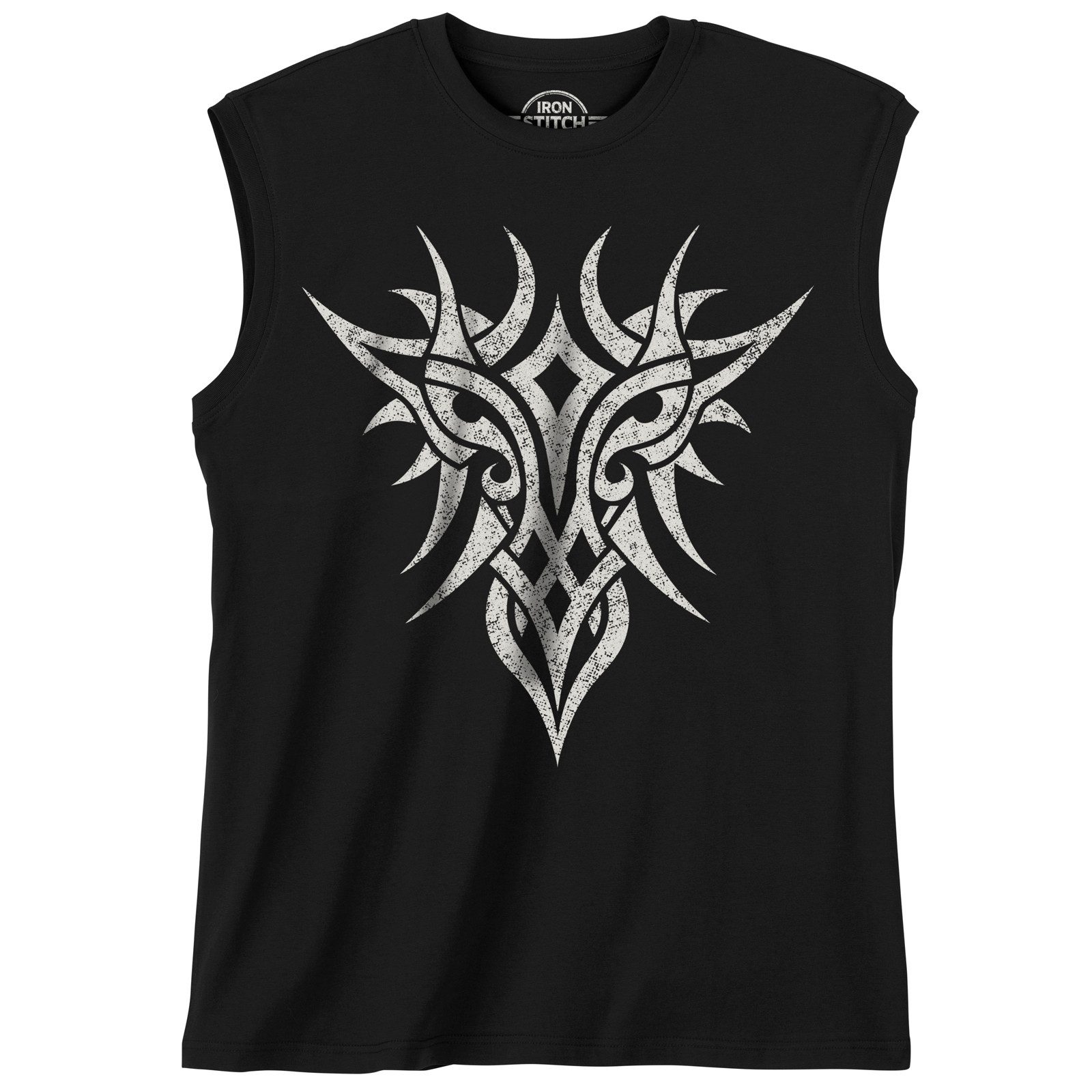 Iron Stitch Muscleshirt Iron Stitch Muskelshirt Übergrößen schwarz Tribal günstig online kaufen
