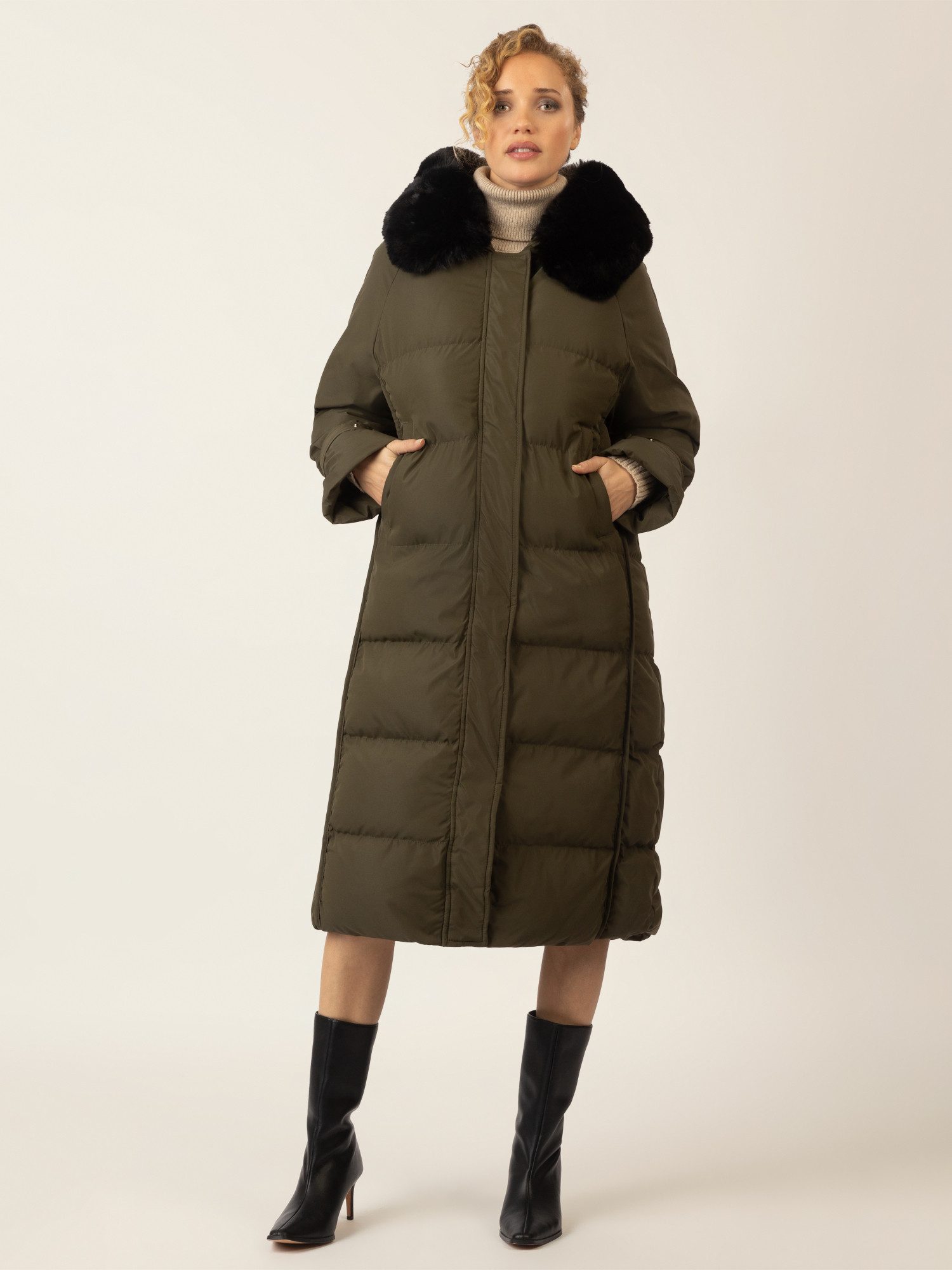 Apart Wintermantel mit Reißverschluss für warmen und stilvollen Komfort