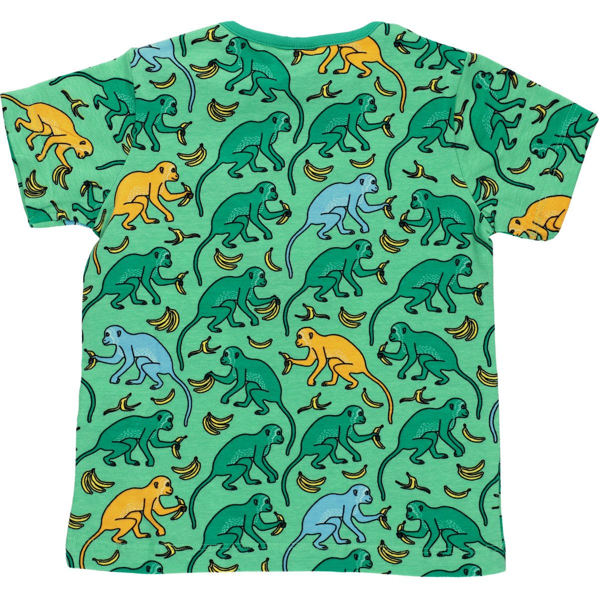 Villervalla T-Shirt Affe Unisex Kinder (1-tlg) Shirt, Oberteil, Leibchen, Funktionsshirt, Shortsleeve Shirt