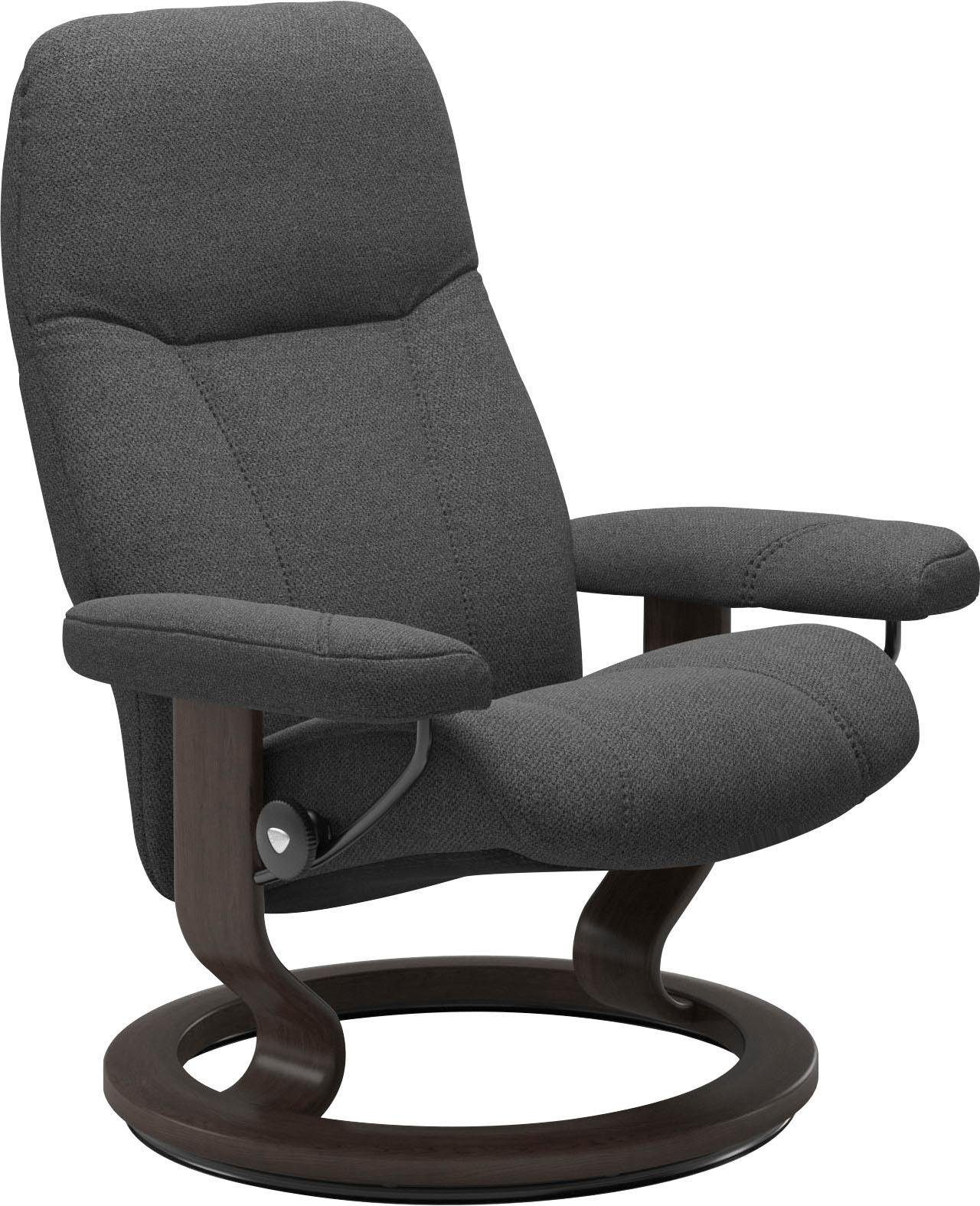 Base, mit Consul, Gestell Stressless® Classic Wenge Größe Relaxsessel S,