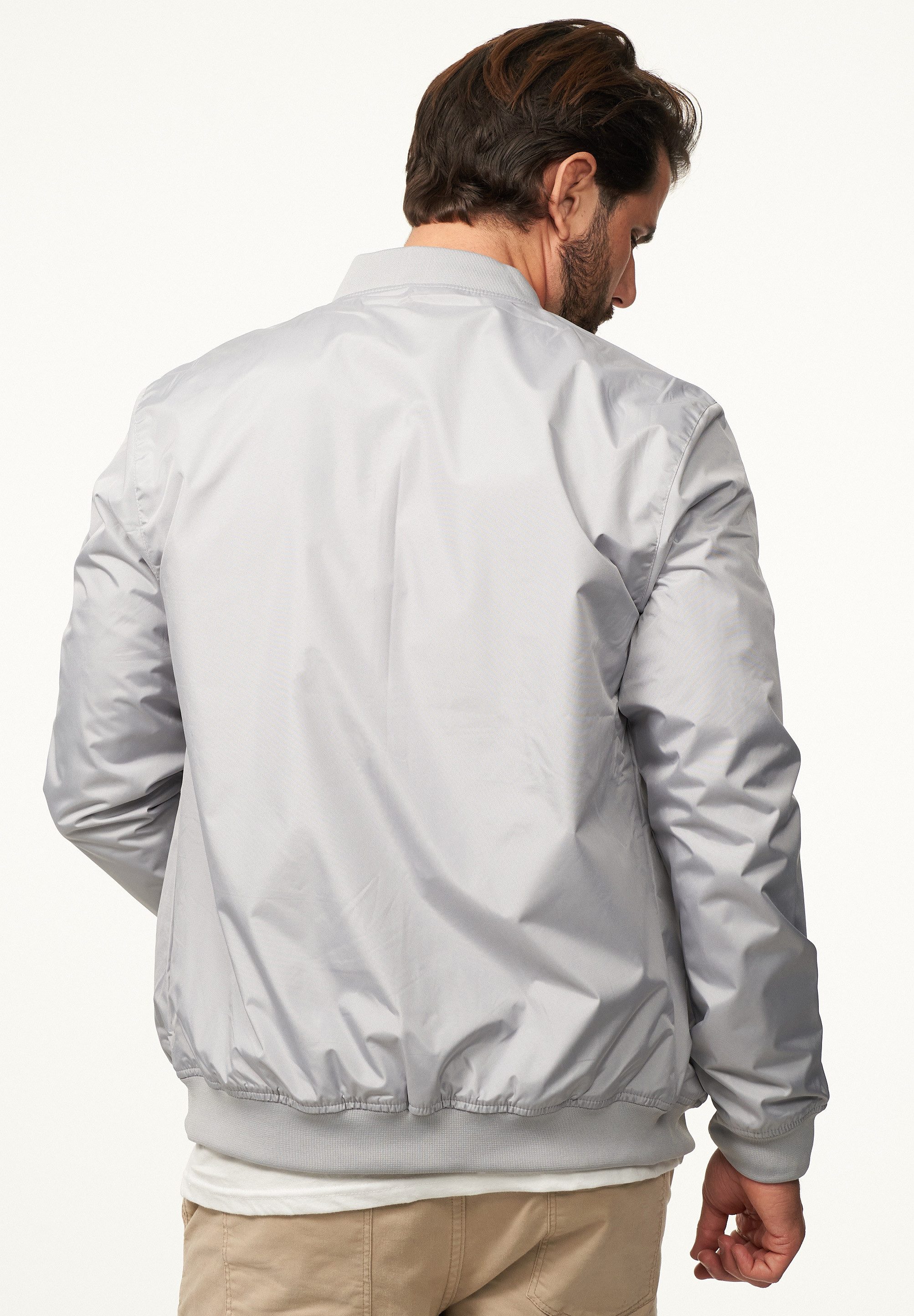 DAILY COTTON Blouson mit Baseball-Kragen Herren Blousonjacke leichte Bomberjacke Übergangsjacke
