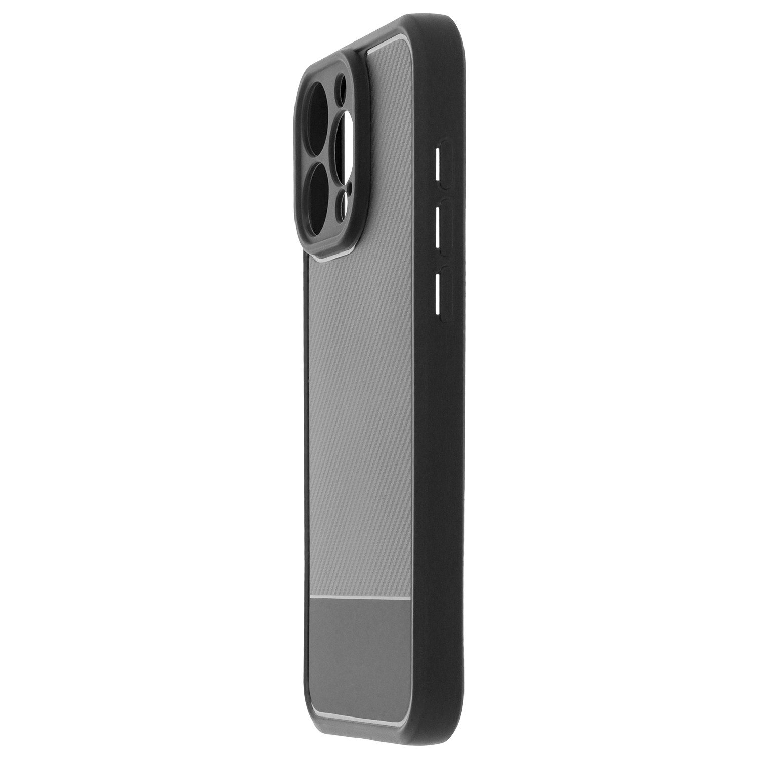 COFI 1453 Handyhülle Simple Carbon für Samsung Galaxy A56 5G Schwarz 6,7, Schlankes Carbonmuster mit erhöhtem Kamerarand