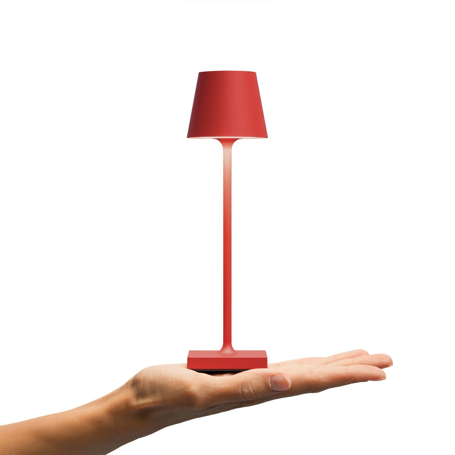 SIGOR LED Tischleuchte NUINDIE Pocket Feuerrot, günstig online kaufen