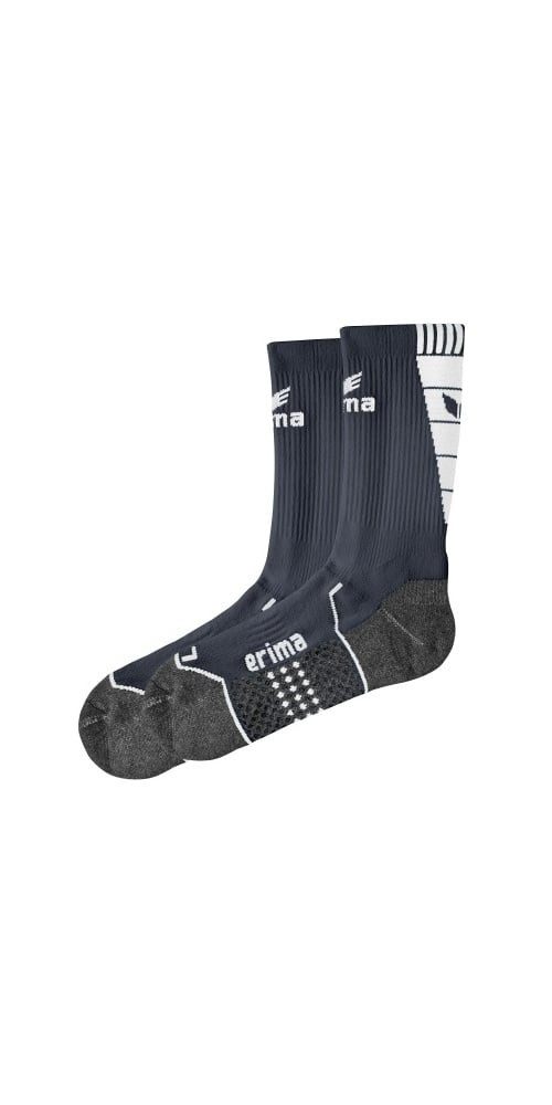 Erima Socken Trainingssocke Crew dunkelgrau/weiss - 1 Paar