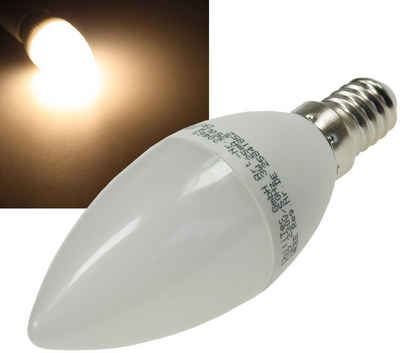 ChiliTec Sockelleuchten LED Kerzenlampe E14 5Watt 400 Lumen "K50" 3000k Warmweiß