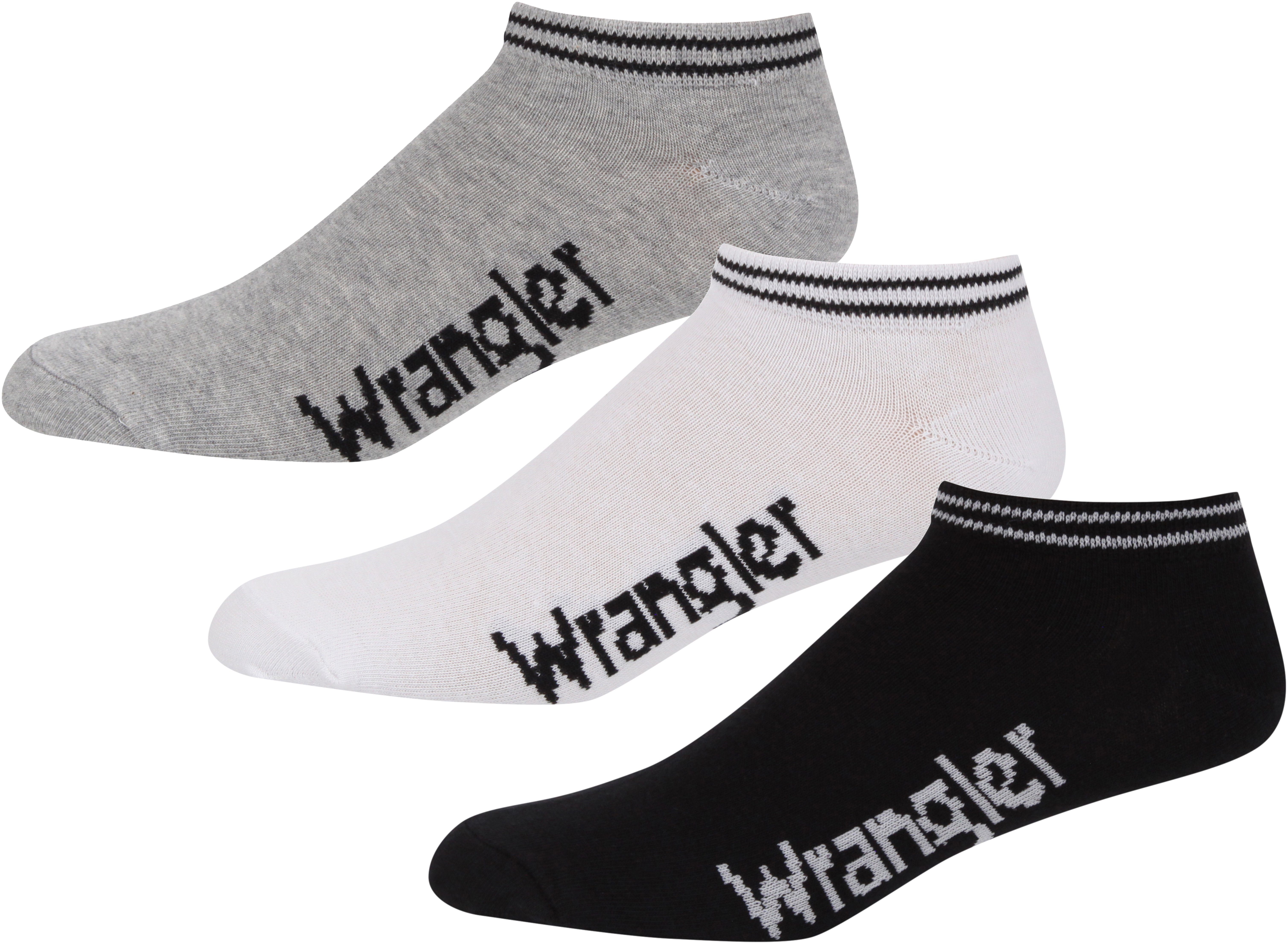 Wrangler Socken DUFFY (Packung, 3-Paar) black/white/