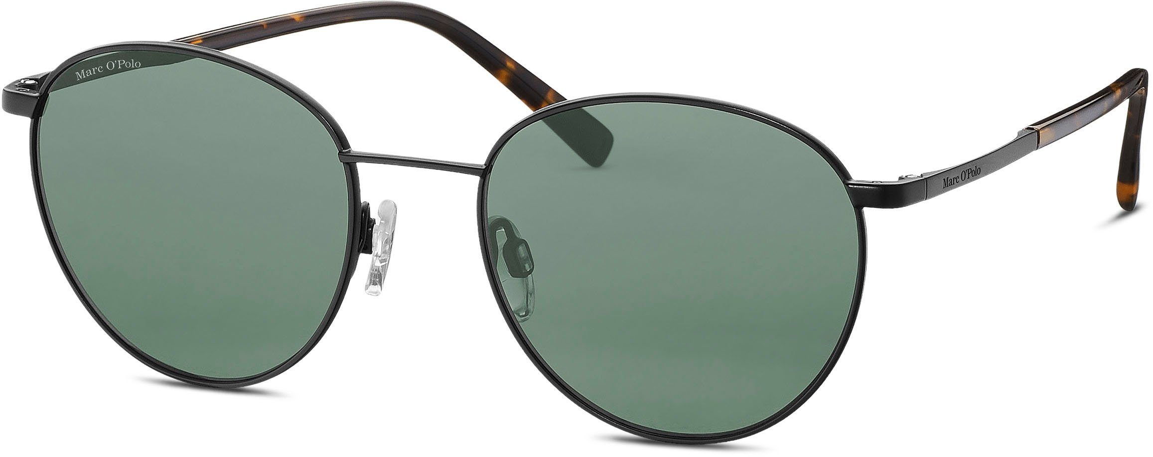 Marc O'Polo Sonnenbrille Modell 505112 Panto-Form schwarz-grün | Sonnenbrillen