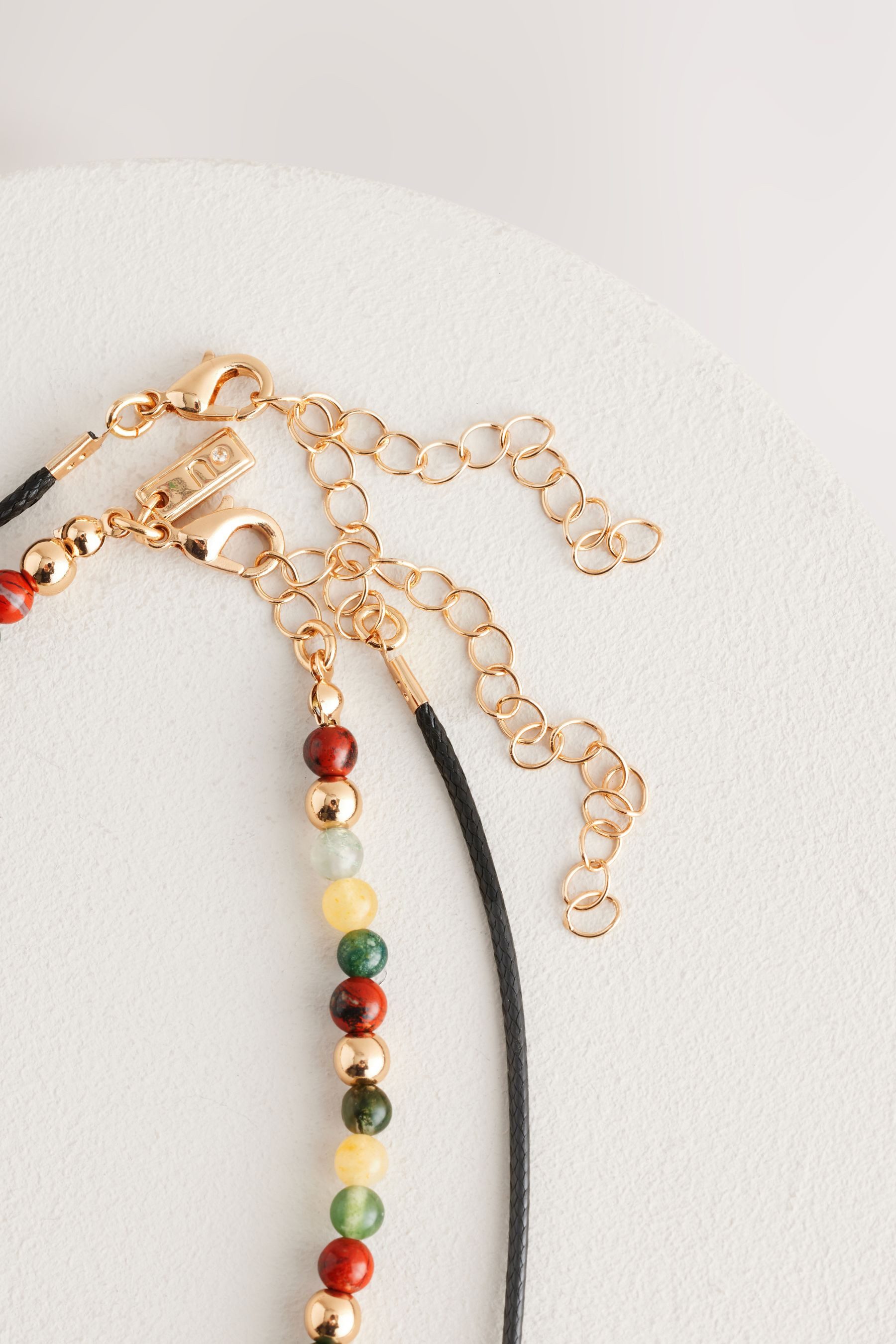 Next Ketten-Set Halskette mit kleinen Ta...