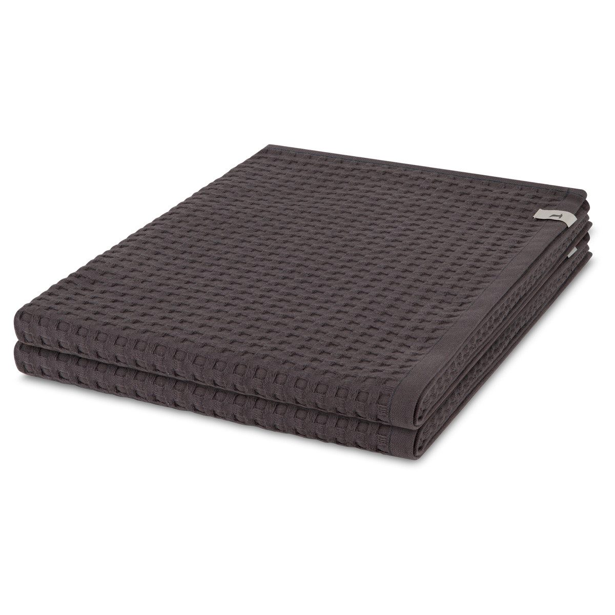 Möve Handtuch Set Piquee, Waffel-Pique (Spar-Set, 2-St), 2 X Duschtuch im Set - Baumwolle - Saugstark
