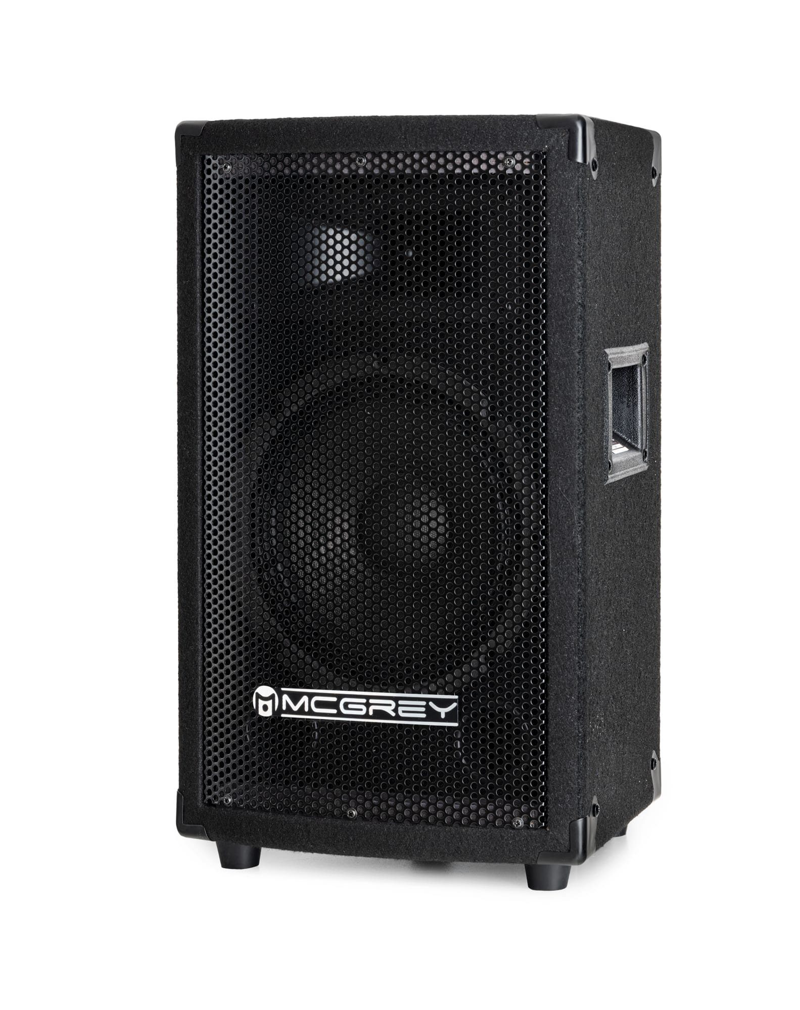 McGrey TP-8 DJ PA Passiv Box 20cm (8) Subwoofer, 2-Wege System, Holzgehäuse  Lautsprecher (150 W, Passiv-Speaker mit Boxenflansch)