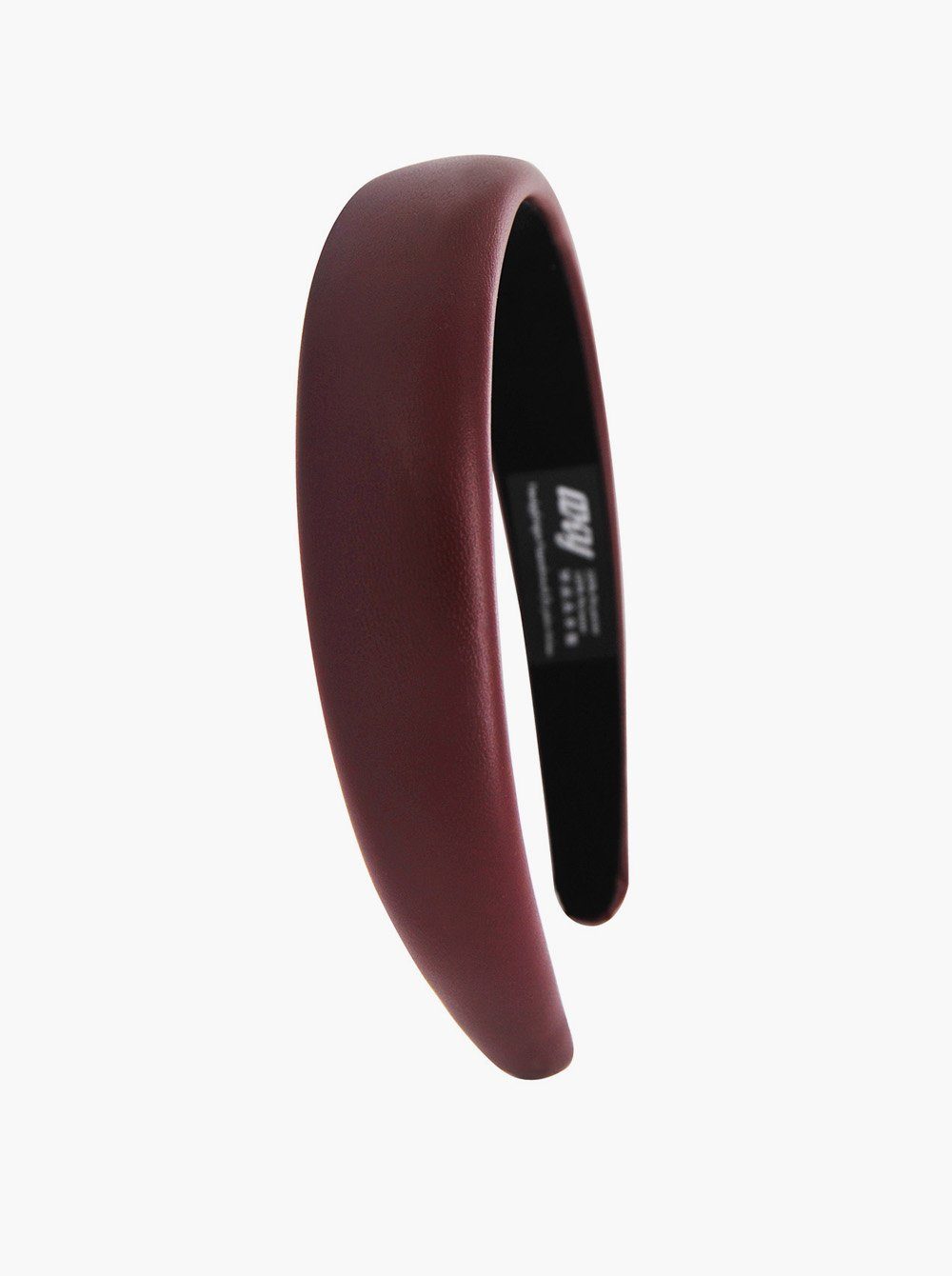 axy Haarreif Haarreif in Kunstleder Optik, Damen Haareifen Haarband