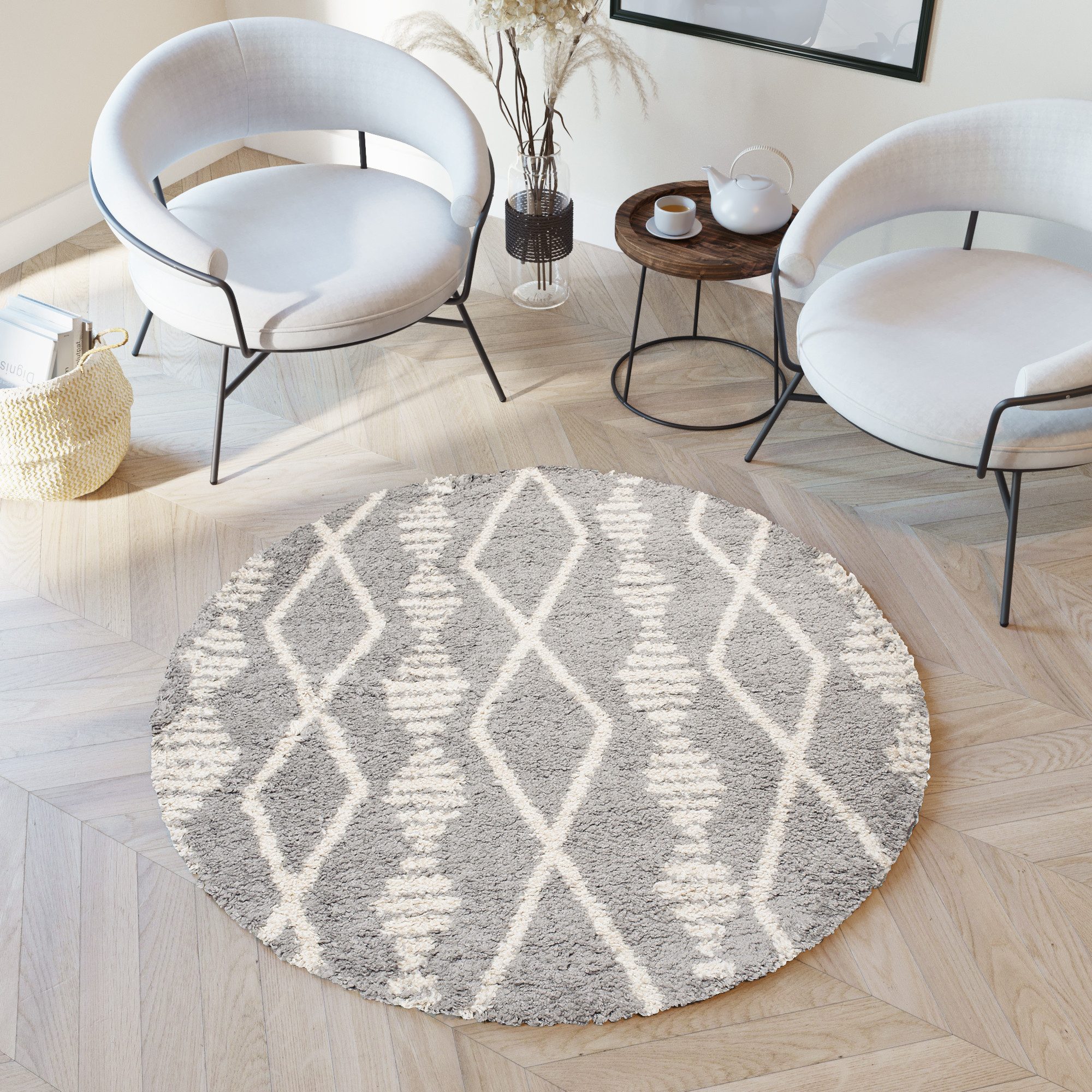 Hochflor-Teppich BOHO