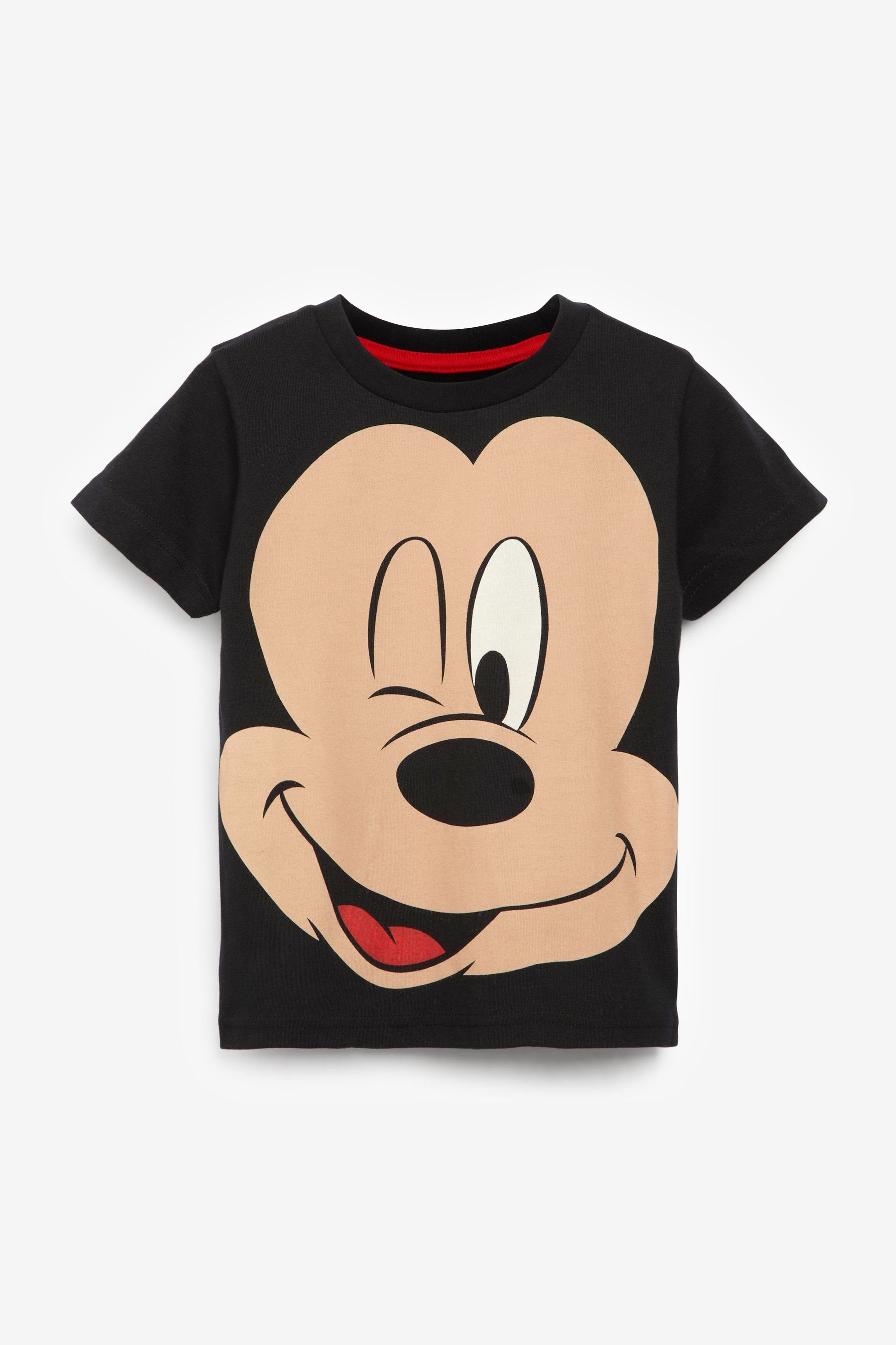Kinder Jungen (Gr. 50 - 92) Next T-Shirt Mickey Mouse™ T-Shirt mit kurzen Ärmeln
