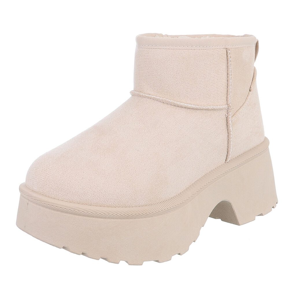 Ital-Design Plattform Ankle Boots für Damen – Stilvoll & Bequem Snowboots ( günstig online kaufen