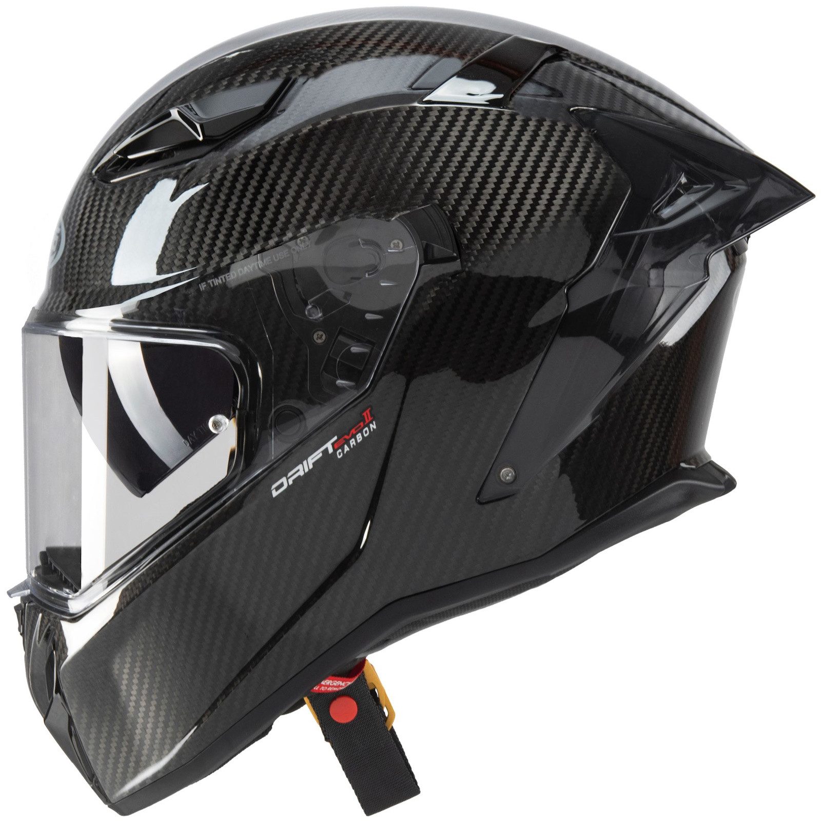 Caberg Motorradhelm Caberg Drift Evo II Carbon Integralhelm Schwarz (1er Set), integralhelm motorrad