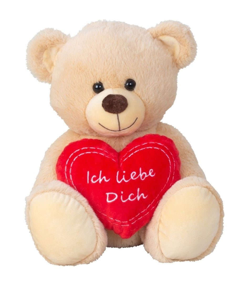 LB H&F Lilienburg Plüschfigur Geschenk Männer Freundin Herz Bär Liebe Gebur günstig online kaufen