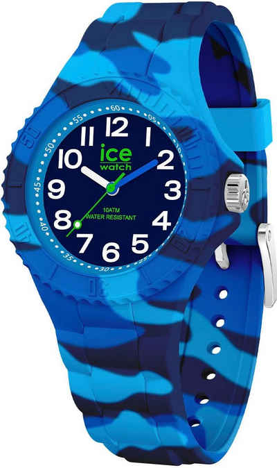 ice-watch Quarzuhr ICE tie and dye - Blue shades - Extra-Small - 3H, 021236, ideal auch als Geschenk