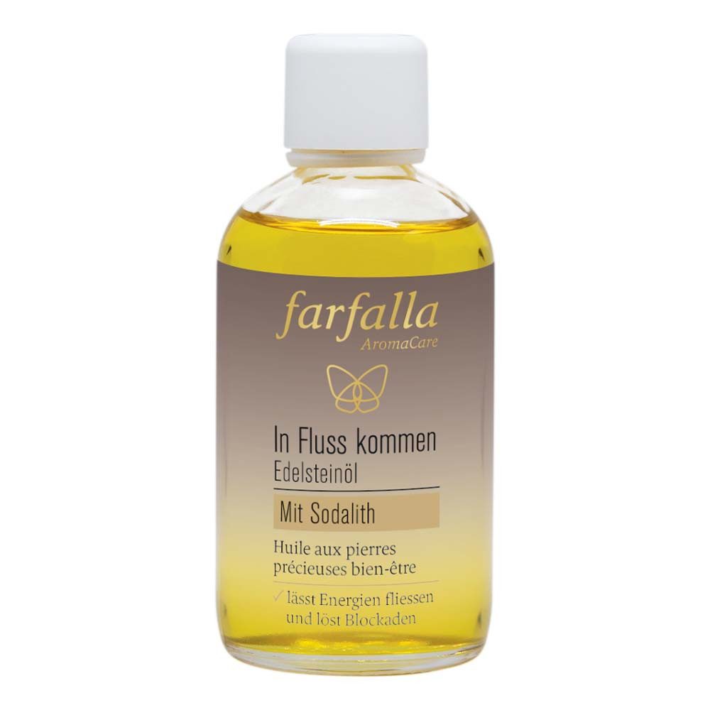 Farfalla Essentials AG Körperöl Edelsteinöl - In Fluss kommen mit Sodalith 100ml