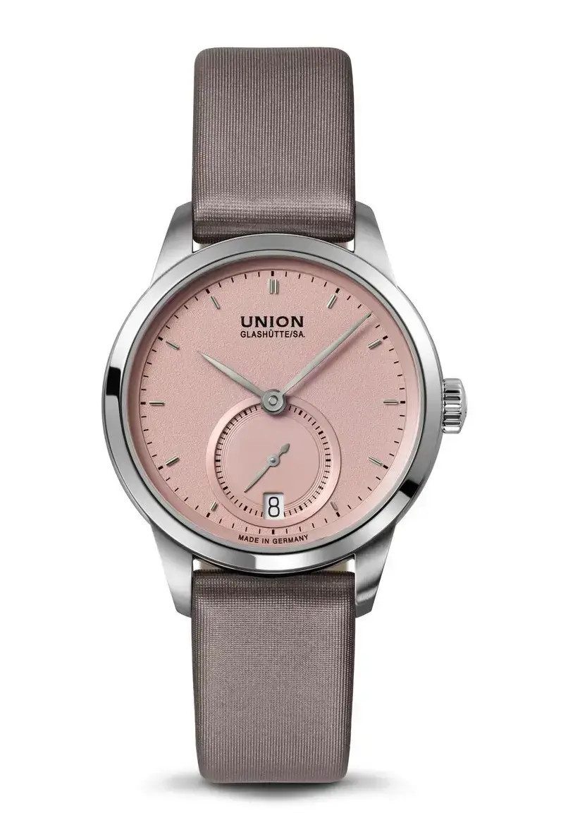 UNION GLASHÜTTE Automatikuhr Damenuhr Glashütte UNION 1893 Johannes Dürrstein Edition