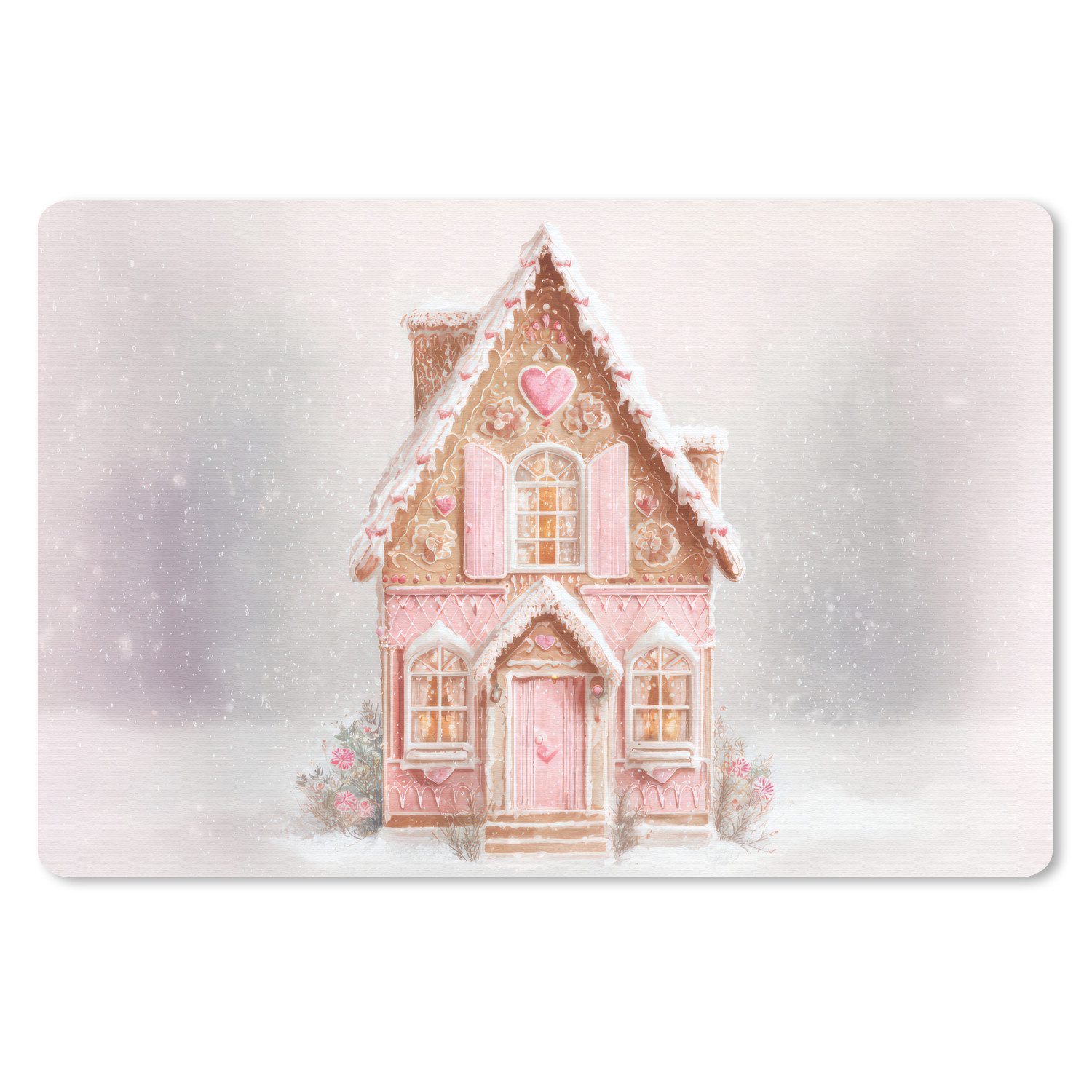 MuchoWow Mauspad (1-St), Büro für Tastatur und Maus, Mousepad Gaming, Desk Mat, 60x40 cm