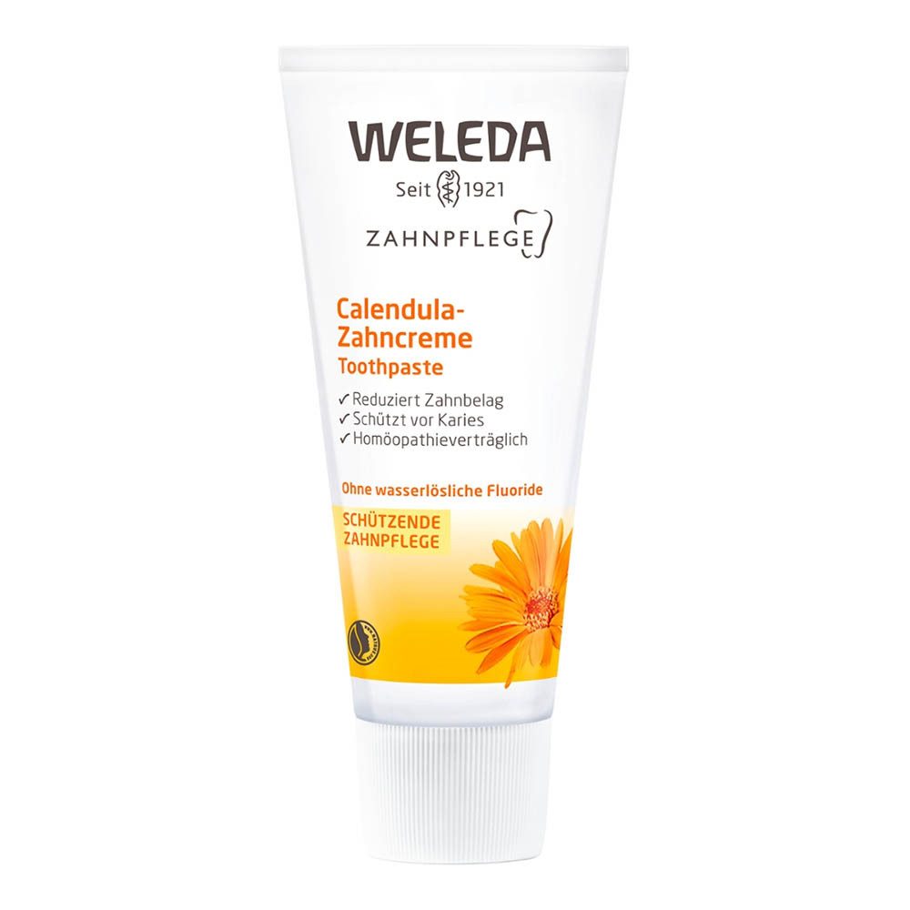 WELEDA Зубная паста Зубные щетки - Calendula Zahncreme 75ml 2er Pack
