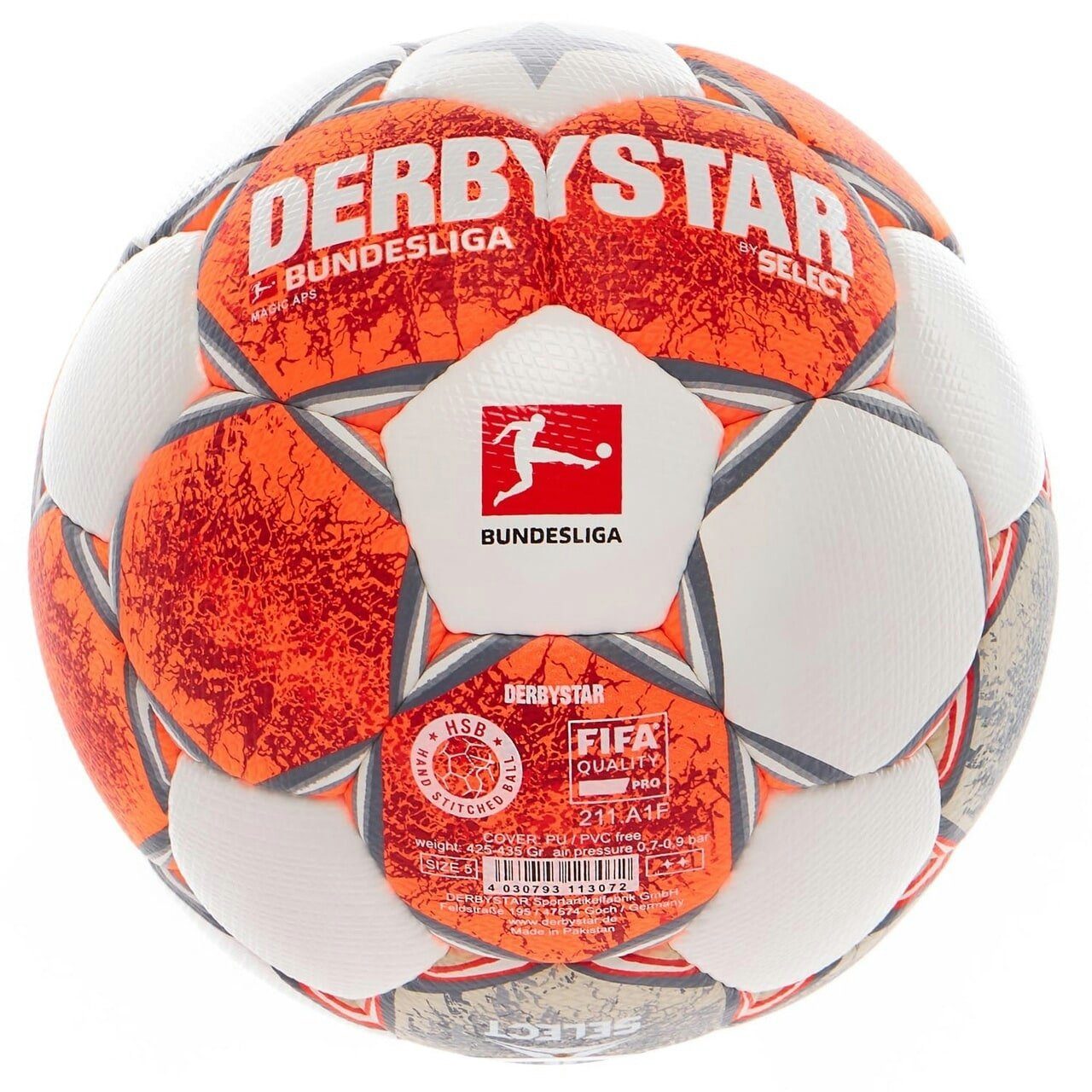Fußball Derbystar Bundesliga Magic APS Spielball - Grösse 5
