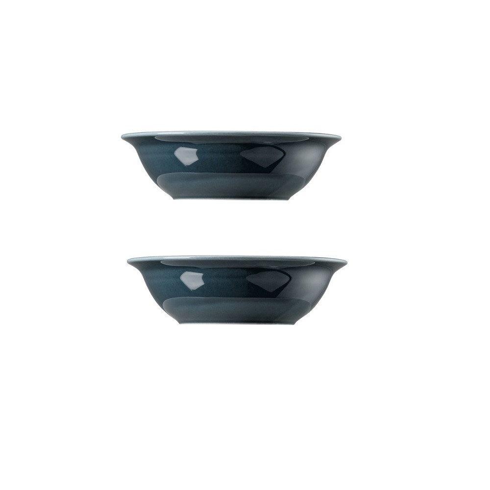 Thomas Porzellan Schale Thomas Trend Colour Night Blue Schale/Bowl Ø 17 cm 2er Set, Porzellan, (Spar-Set)