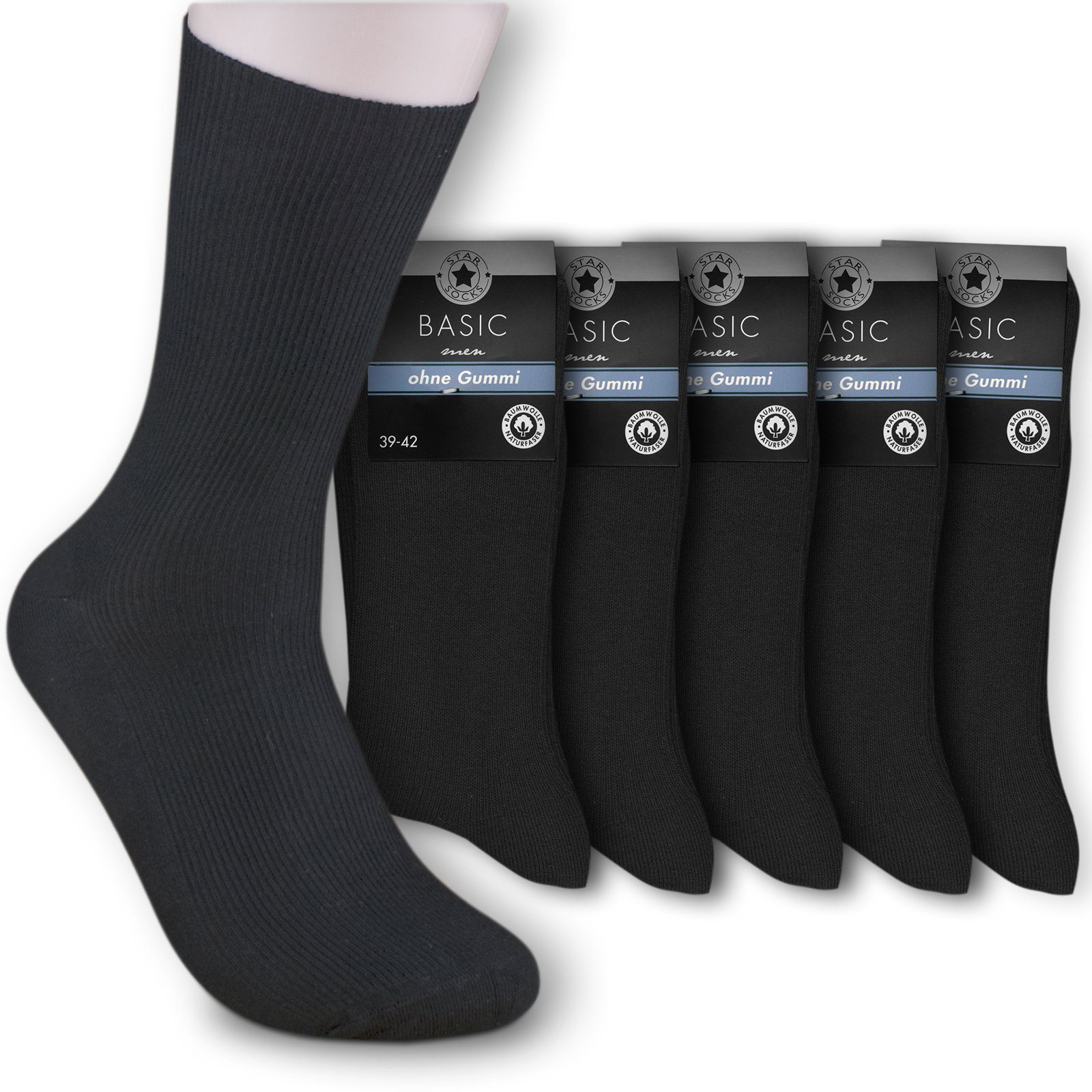 Gesundheitssocken BLACK